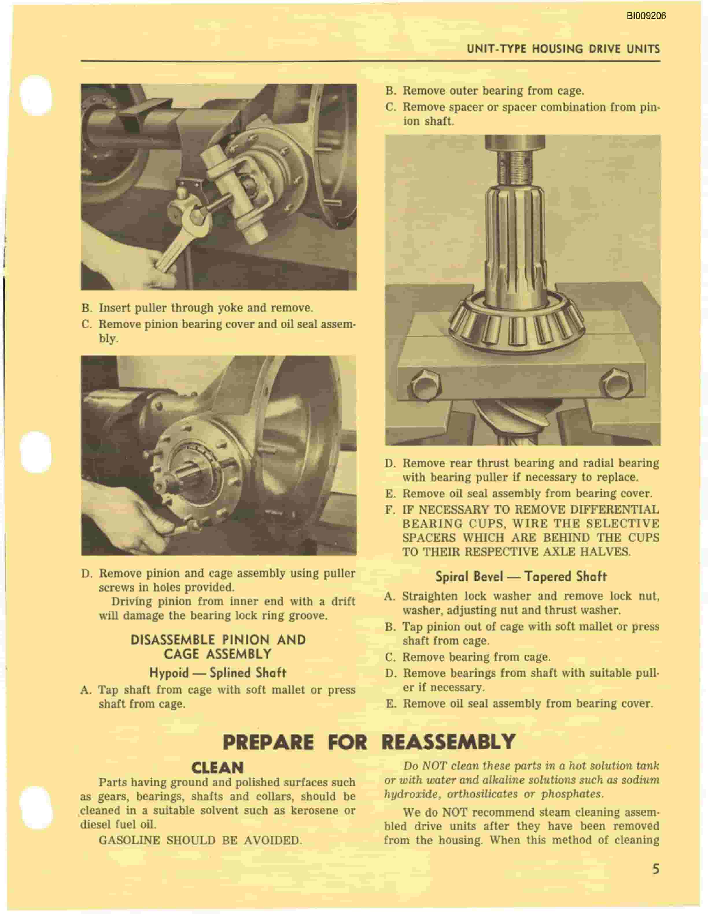 Bucyrus JB-317 Parts Catalog BI009206-3
