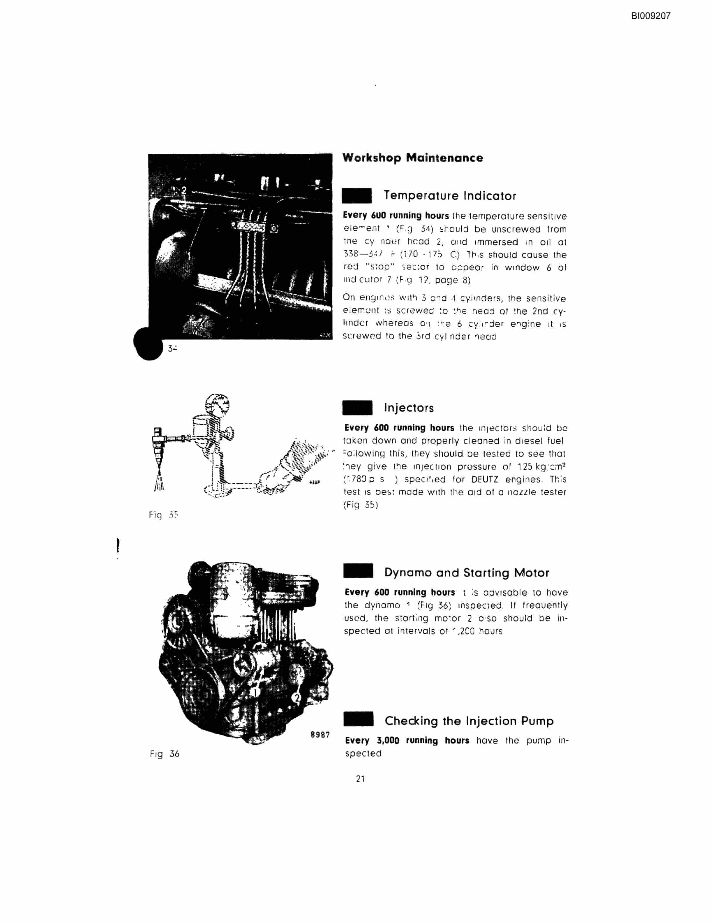 Bucyrus JB-318 Parts Catalog BI009207-3