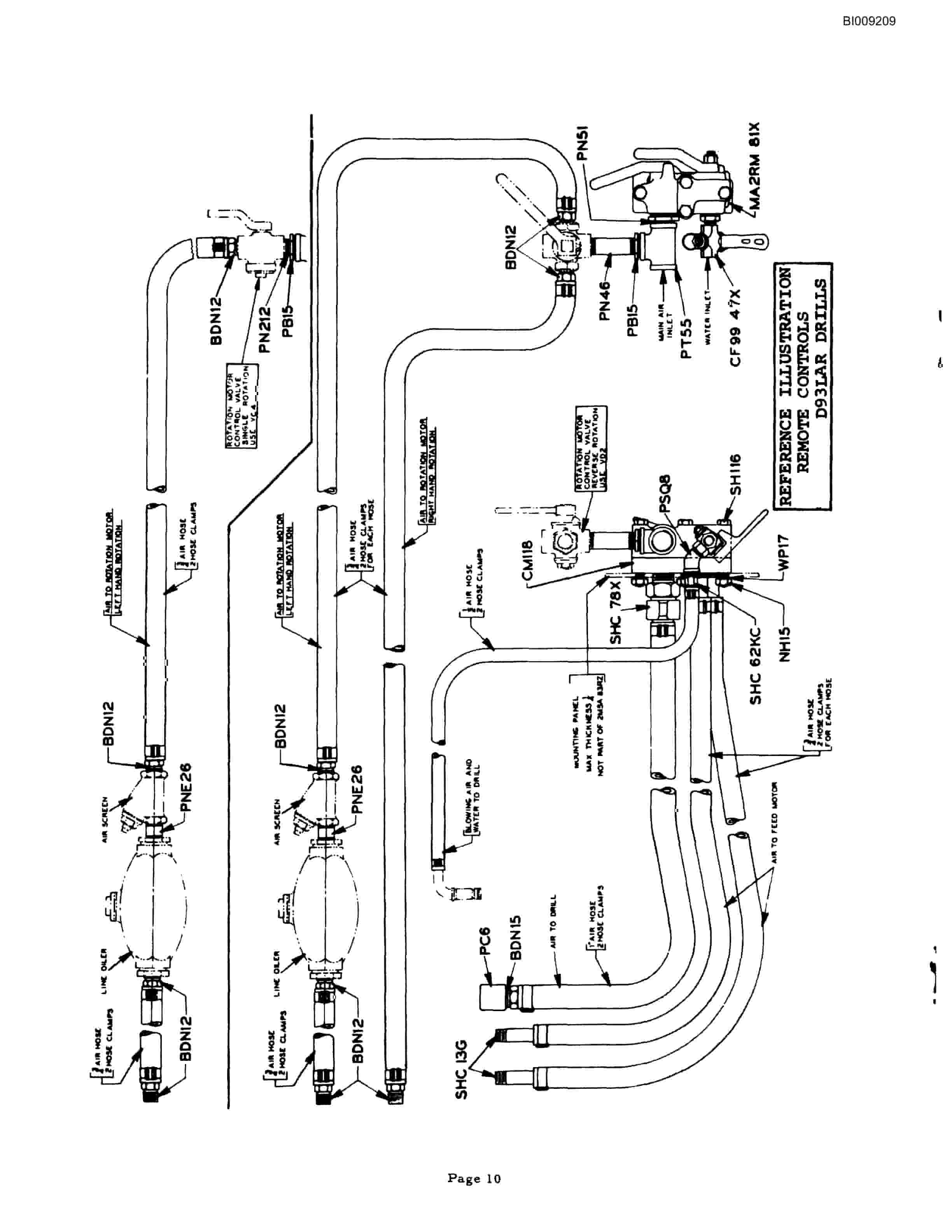 Bucyrus JB-320, JB-323 Parts Catalog BI009209-5