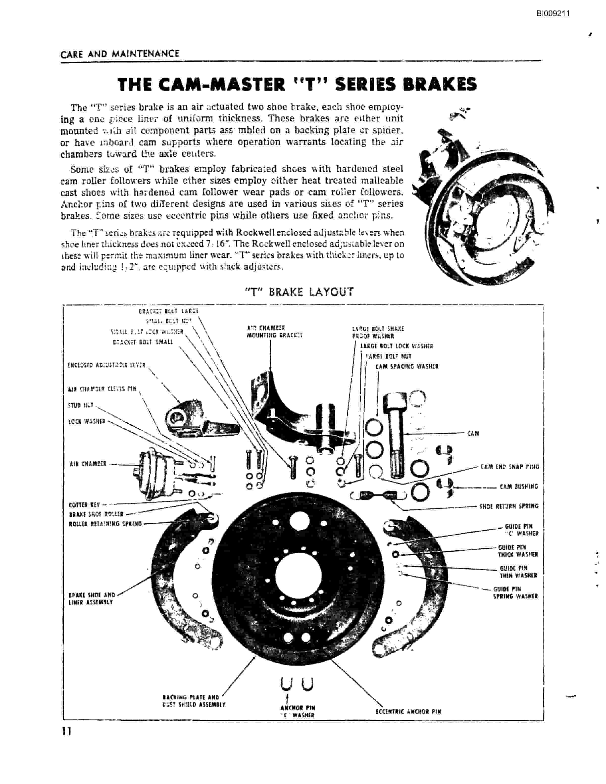 Bucyrus JB-322 Parts Catalog BI009211-3