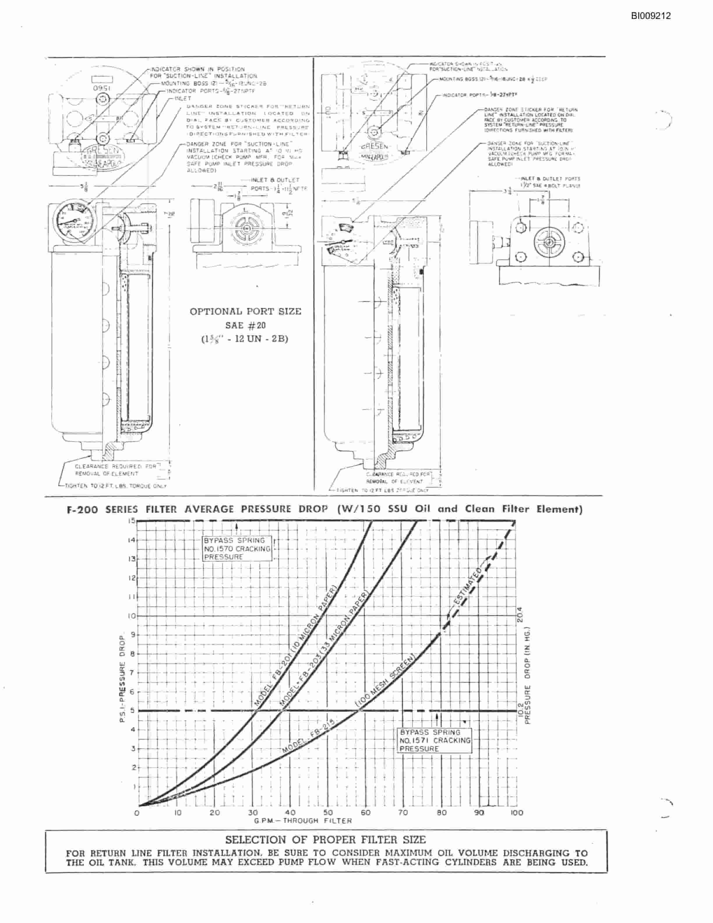 Bucyrus JB-324 Parts Catalog BI009212-4