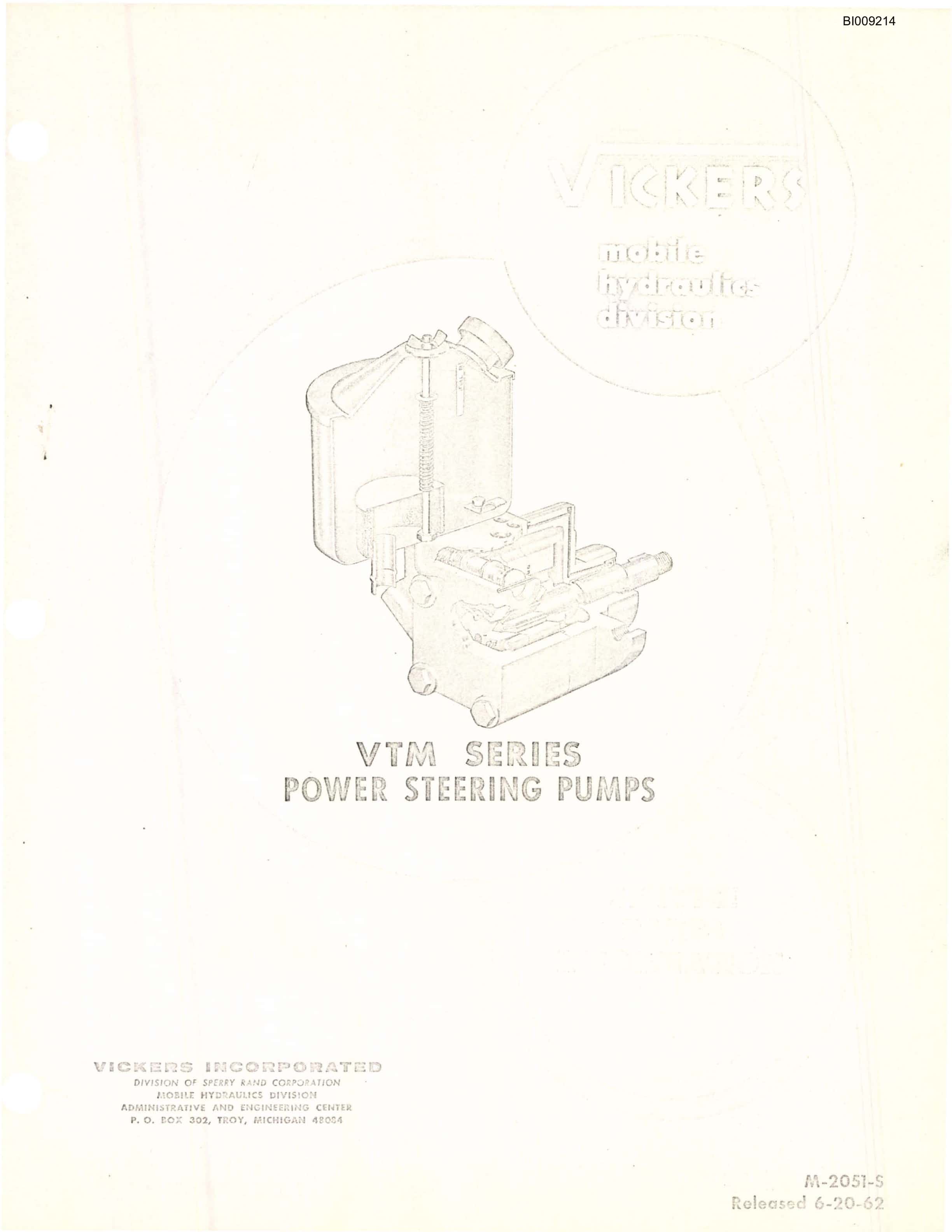 Bucyrus JB-325 Parts Catalog BI009214-5