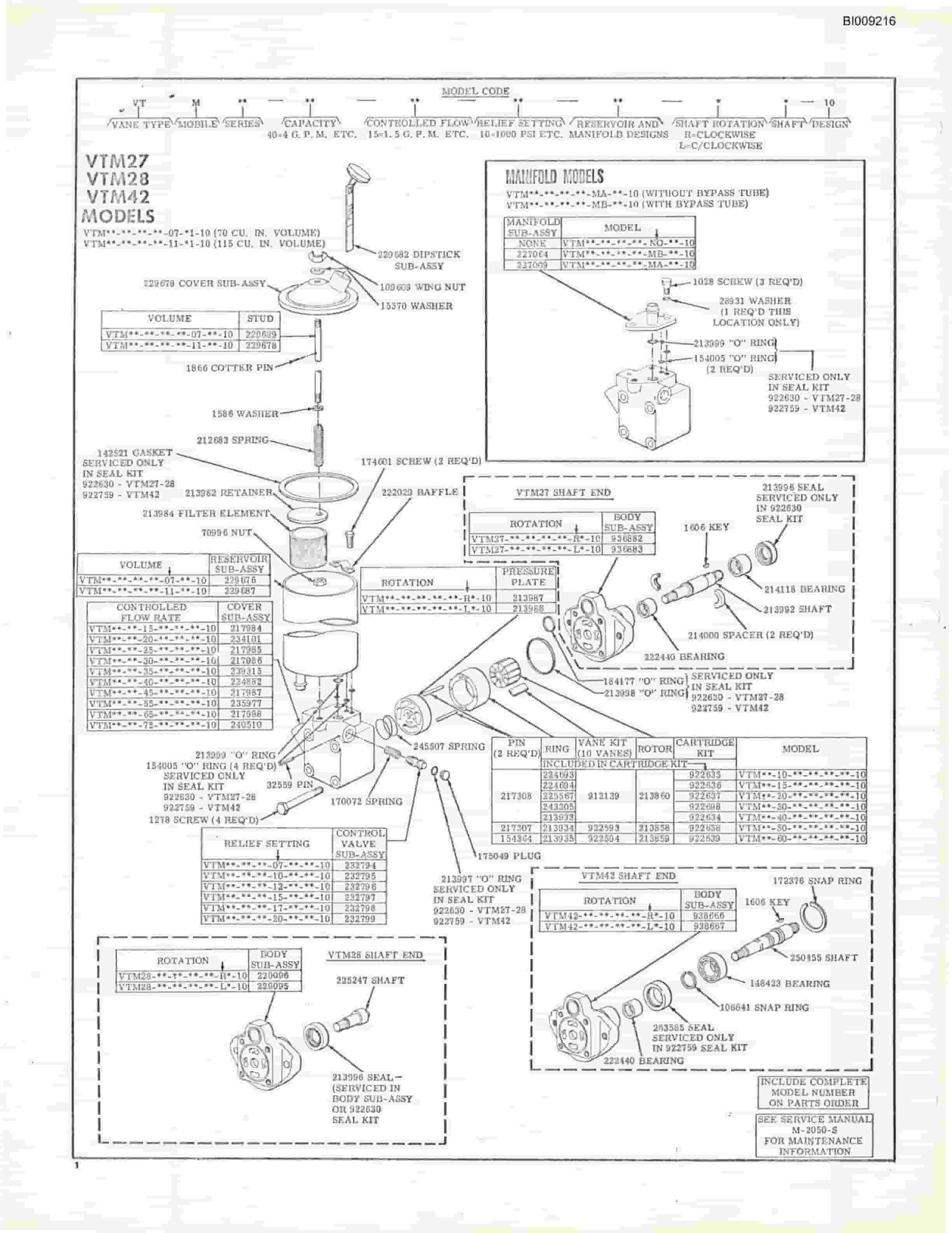 Bucyrus JB-329 Parts Catalog BI009216-4