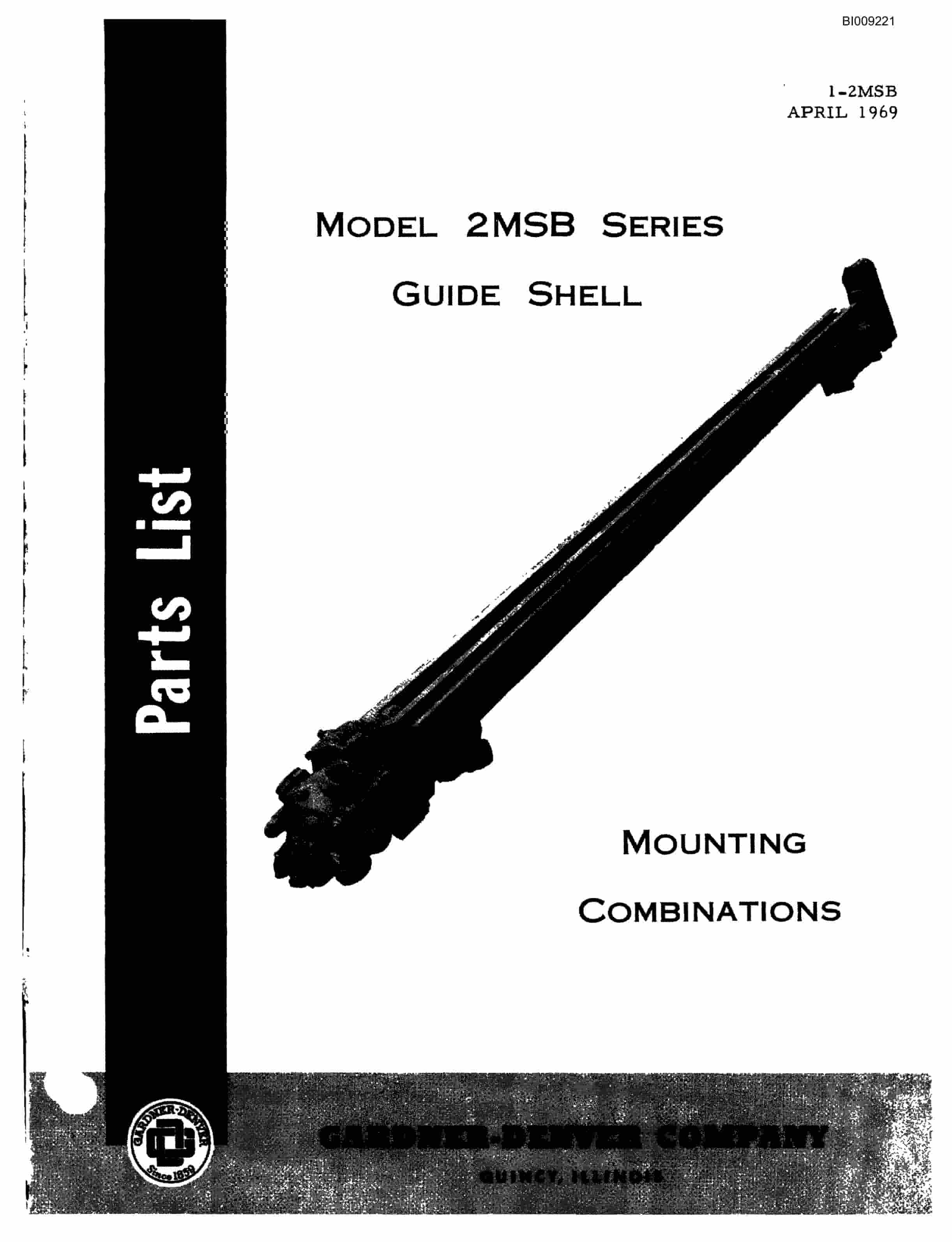 Bucyrus JB-336, JB-337 Parts Catalog BI009221-5