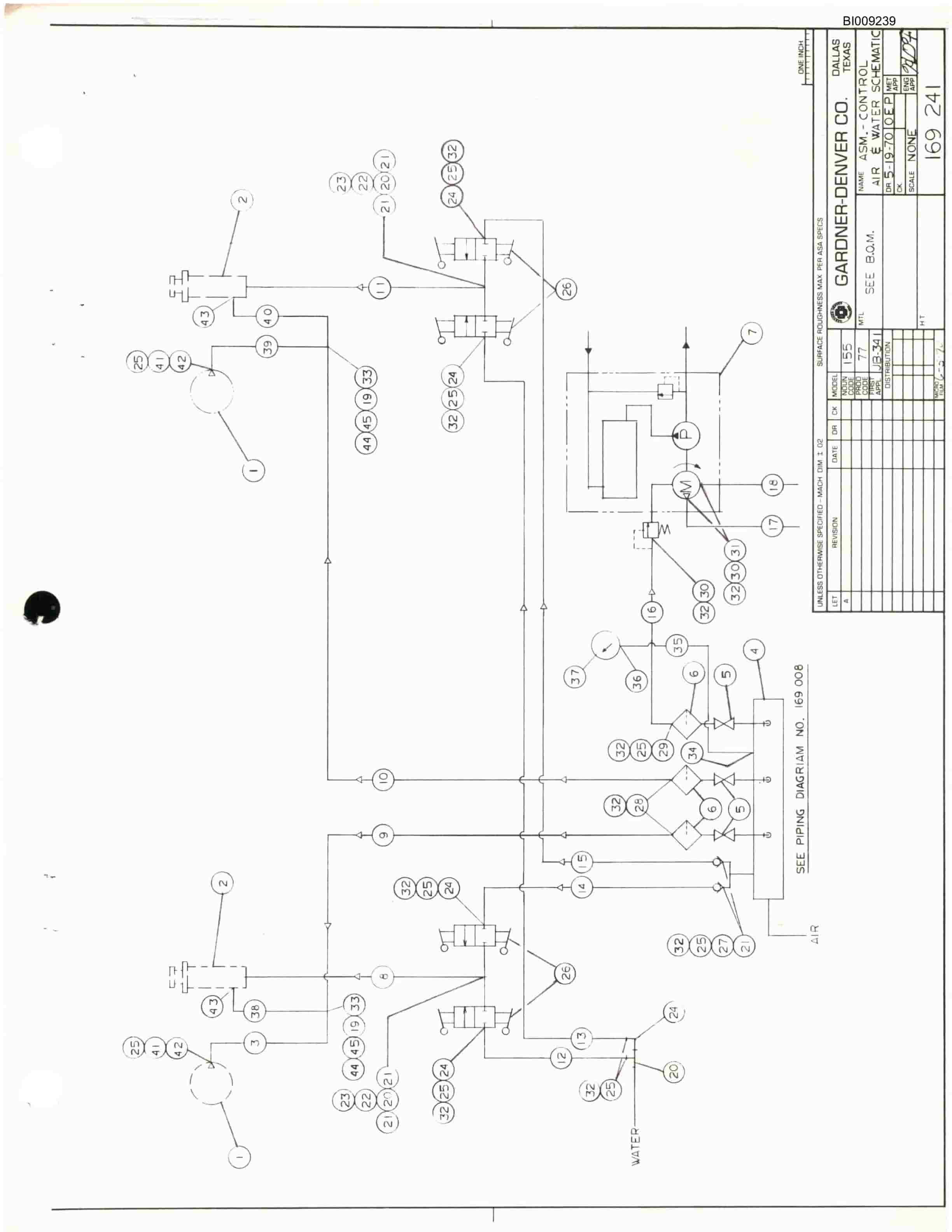 Bucyrus JB-341 Parts Catalog BI009239-4