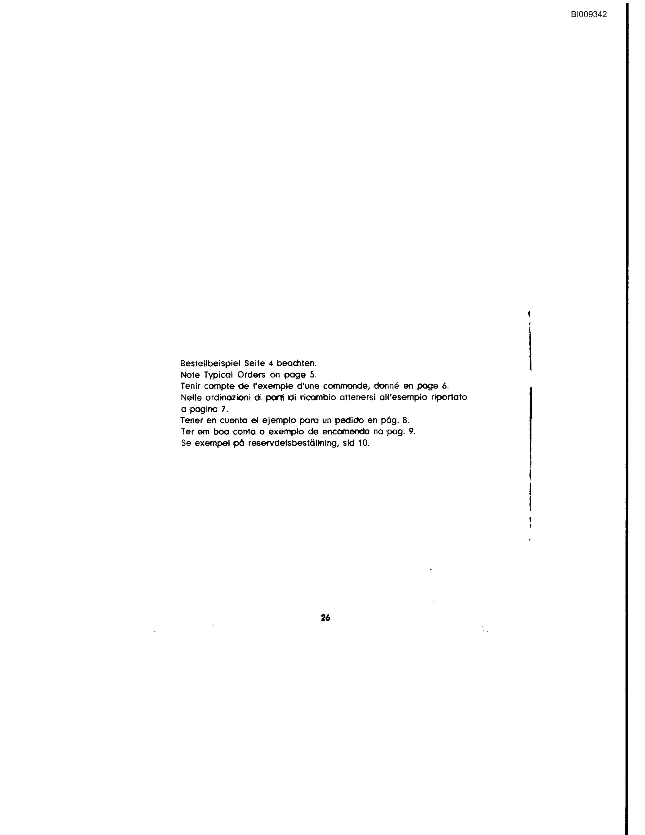 Bucyrus JB-349 Parts Catalog BI009342-2