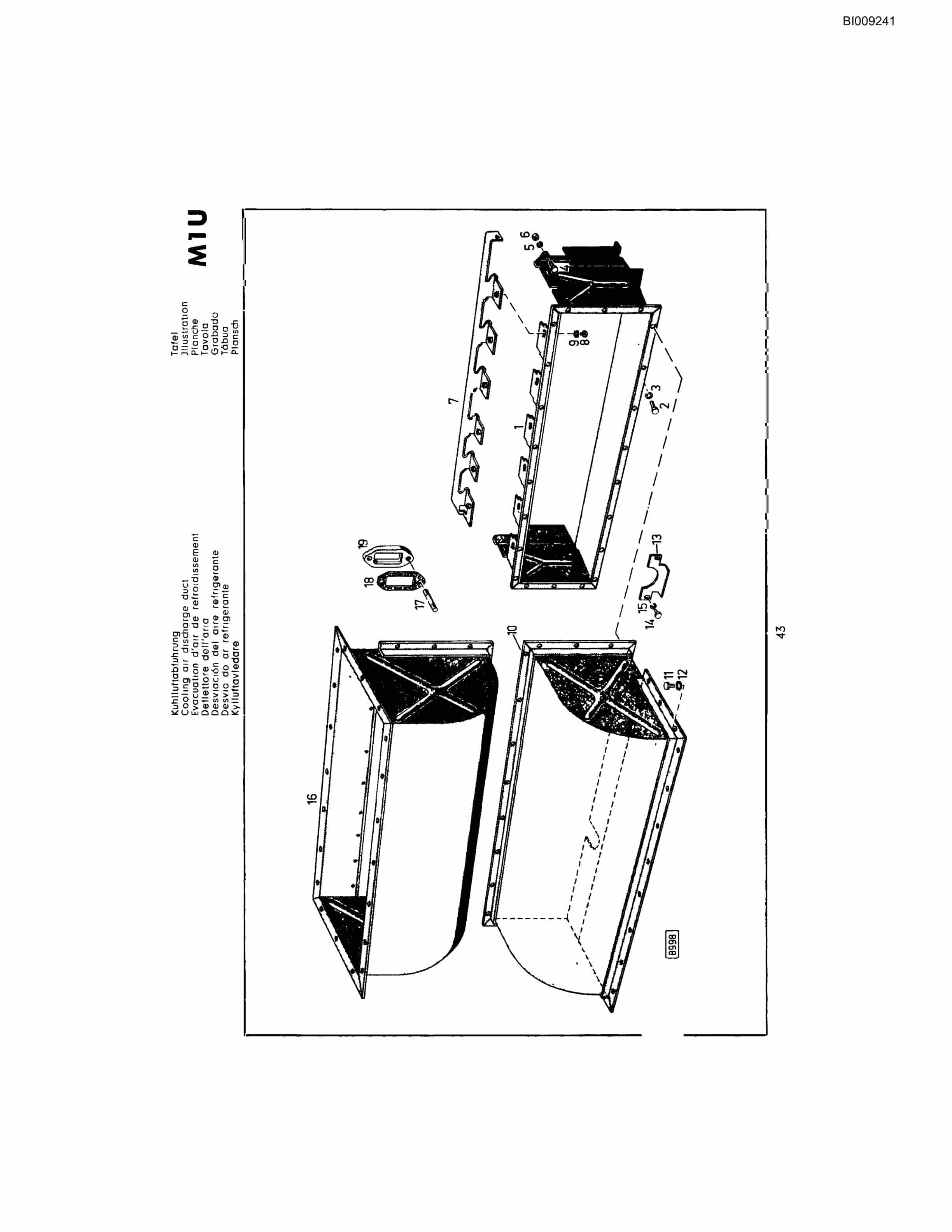 Bucyrus JB-365 Parts Catalog BI009241-2