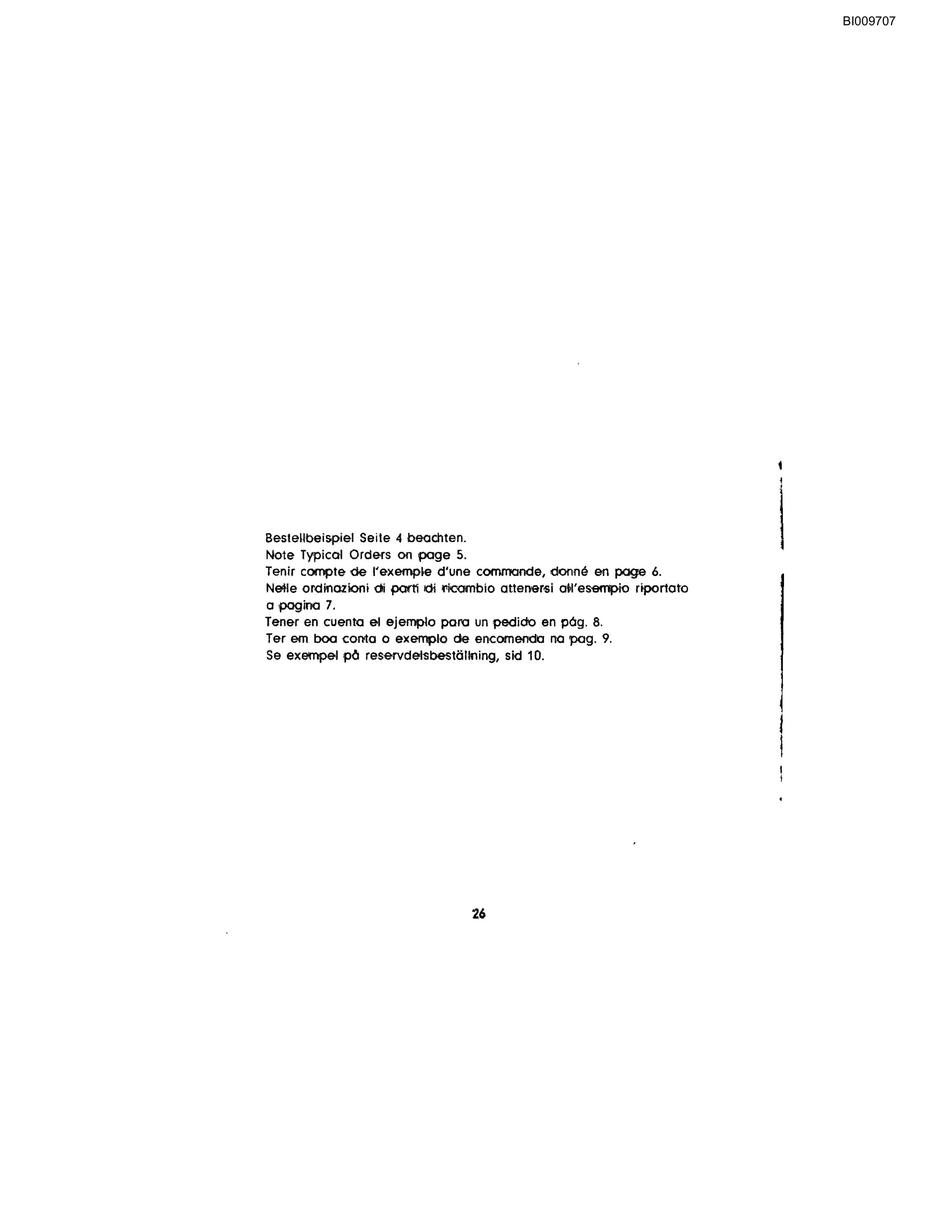 Bucyrus JB-366 Parts Catalog BI009707-2