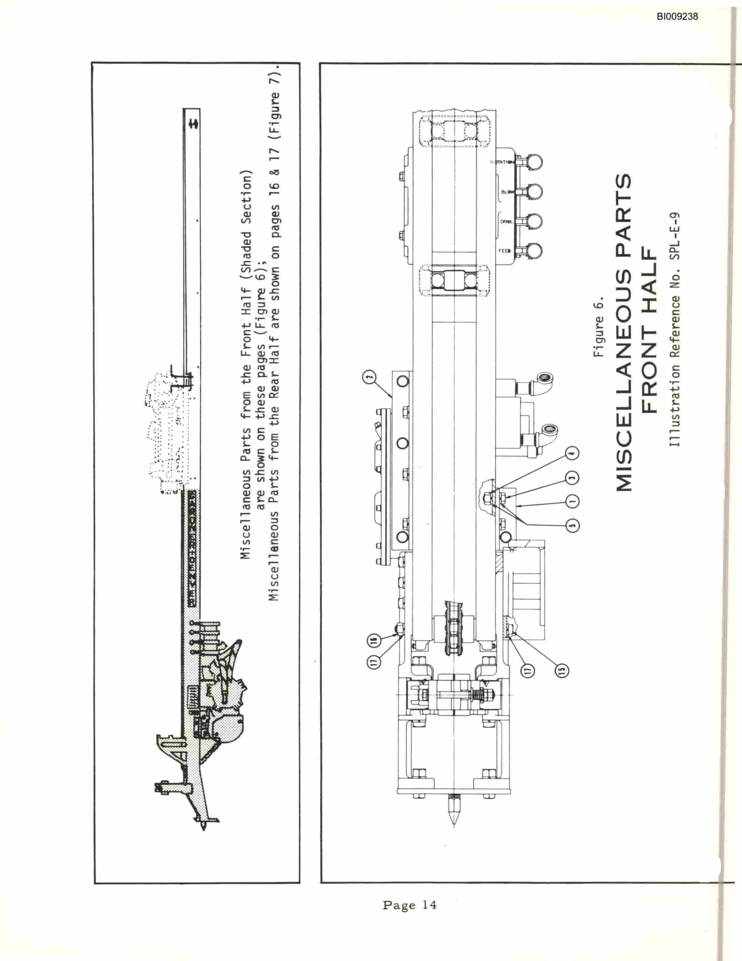 Bucyrus JB-367 Parts Catalog BI009238-5