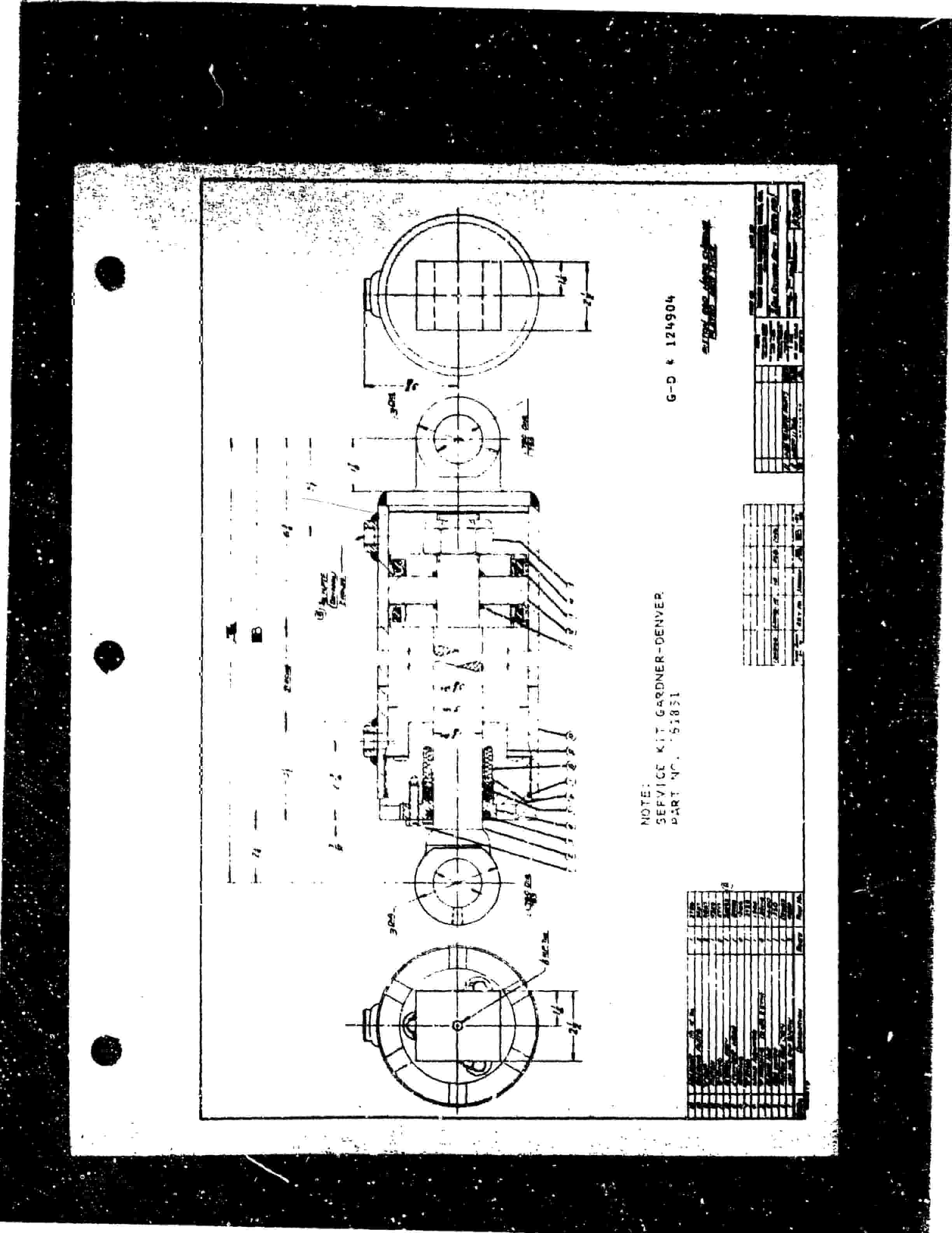 Bucyrus JB-393 Parts Catalog BI009436-3