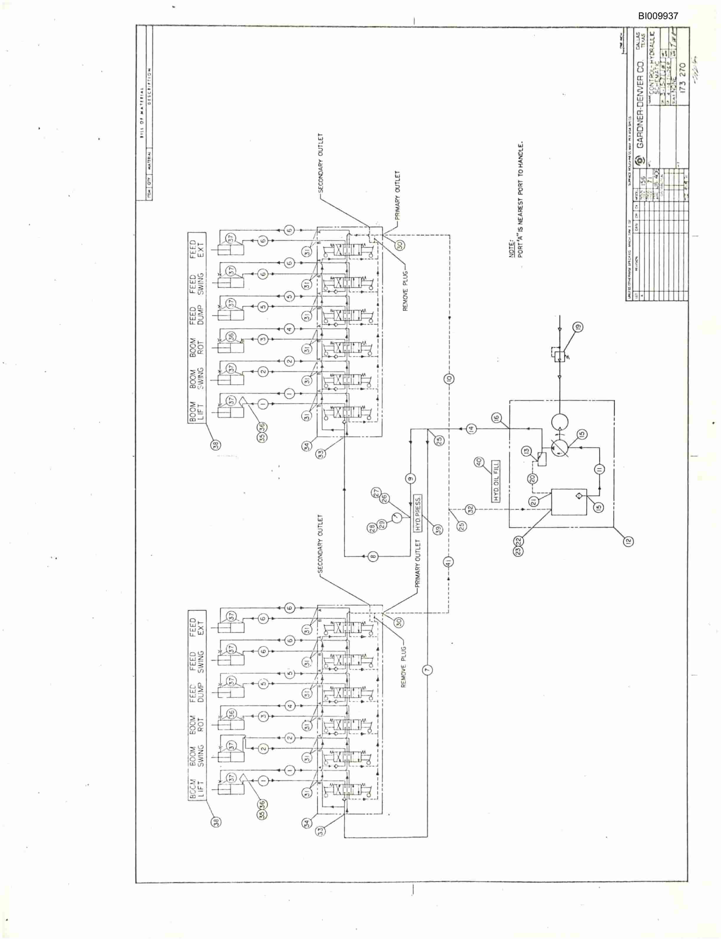 Bucyrus JB-406 Technical Manual BI009937-2