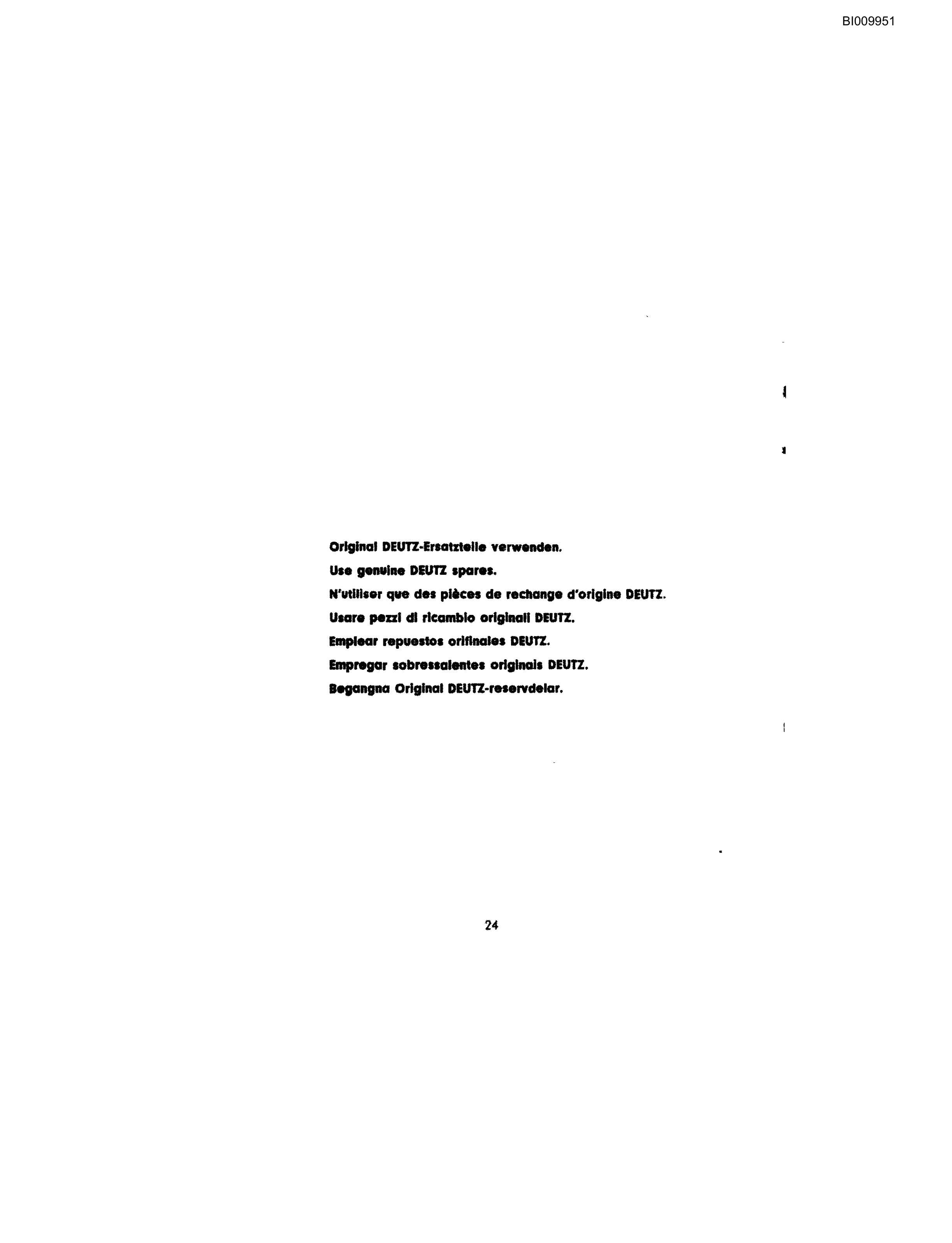 Bucyrus JB-410, JB-411 Parts Catalog BI009951-2