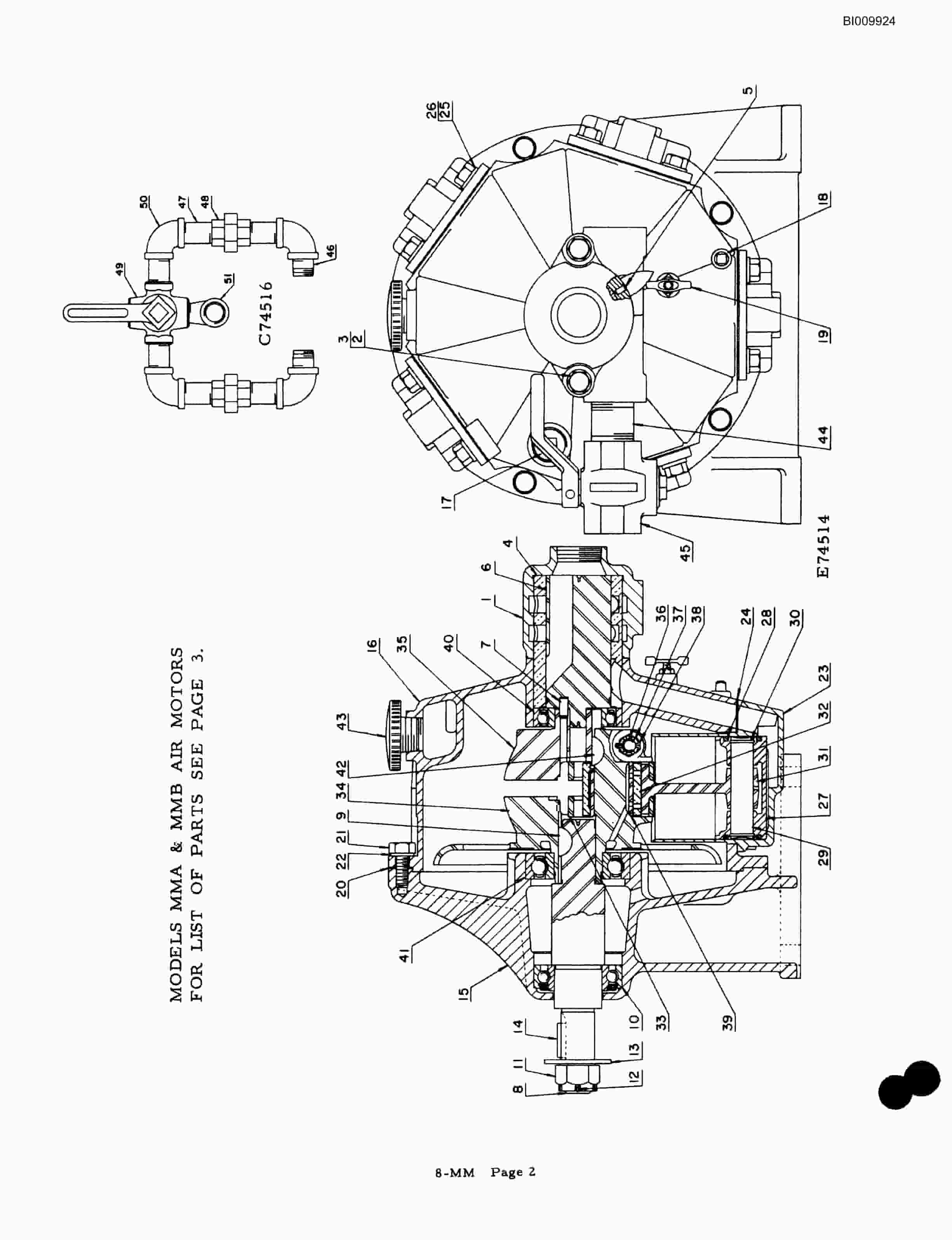 Bucyrus JB-420 Parts Catalog BI009924-4