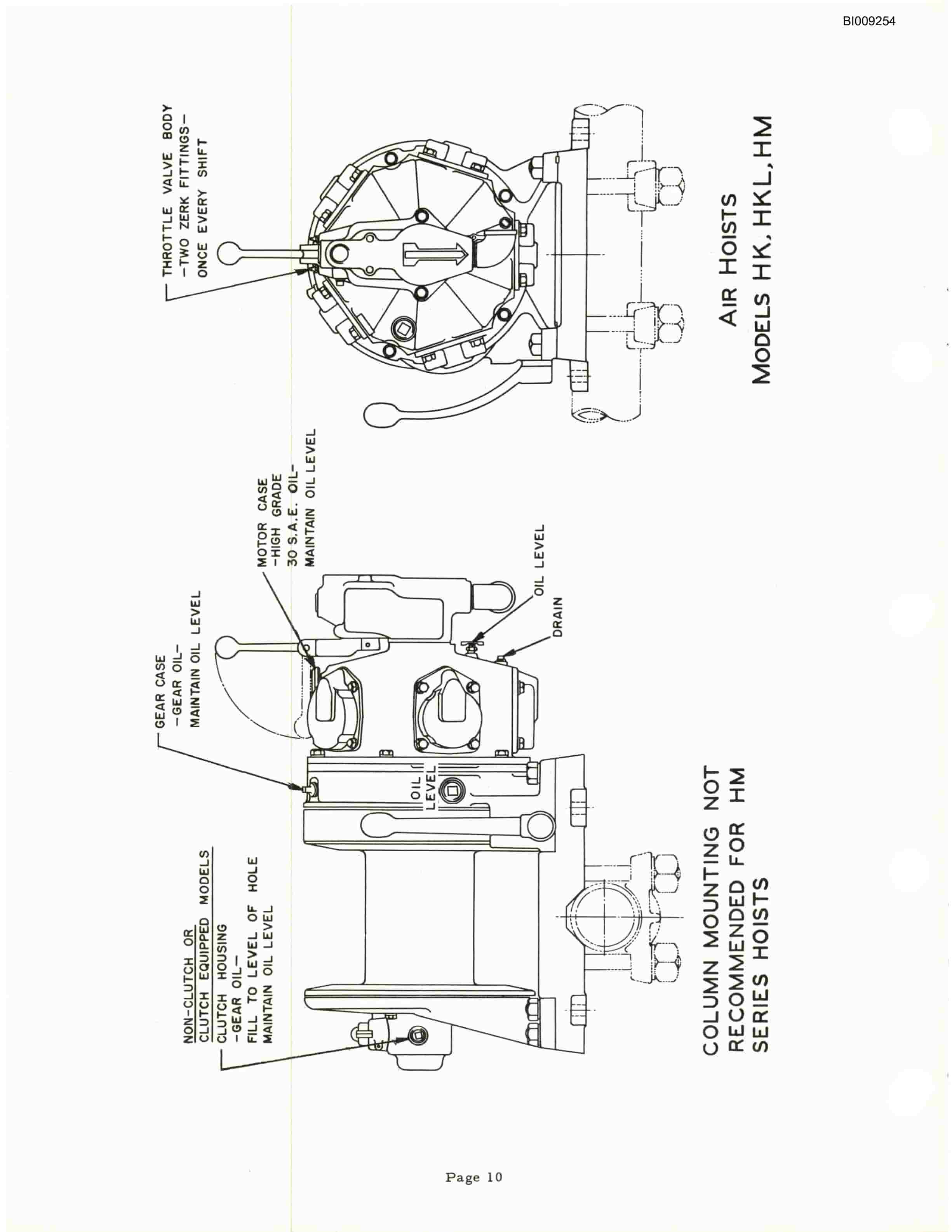 Bucyrus JB-425 Parts Catalog BI009254-5