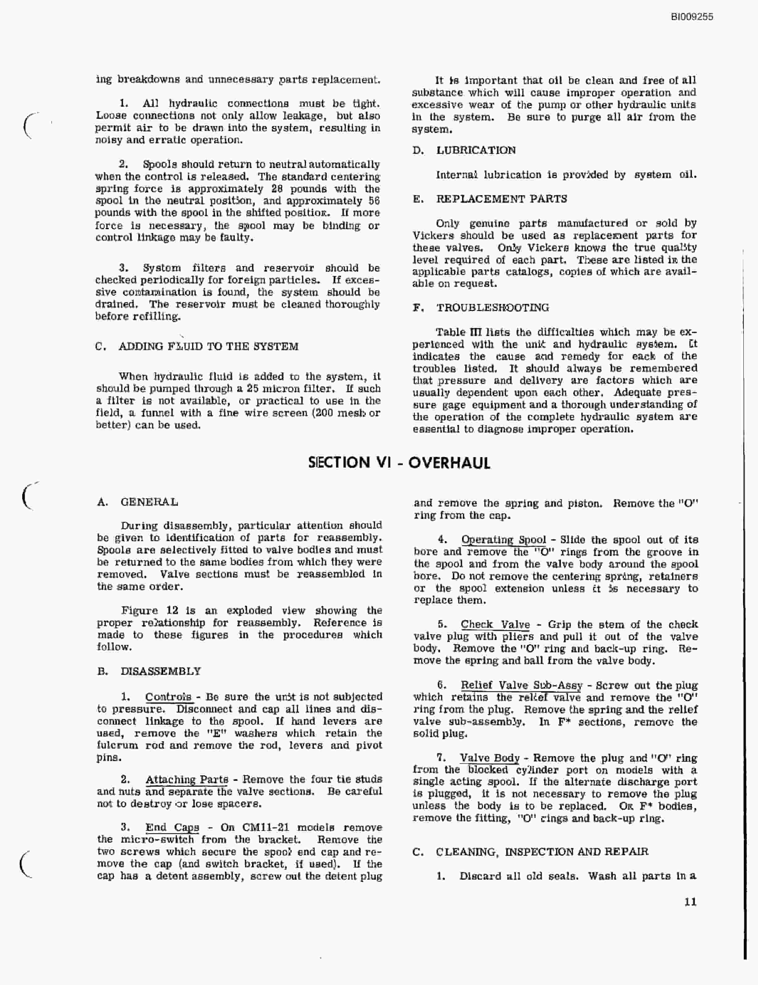 Bucyrus JB-427, JB-428 Parts Catalog BI009255-5