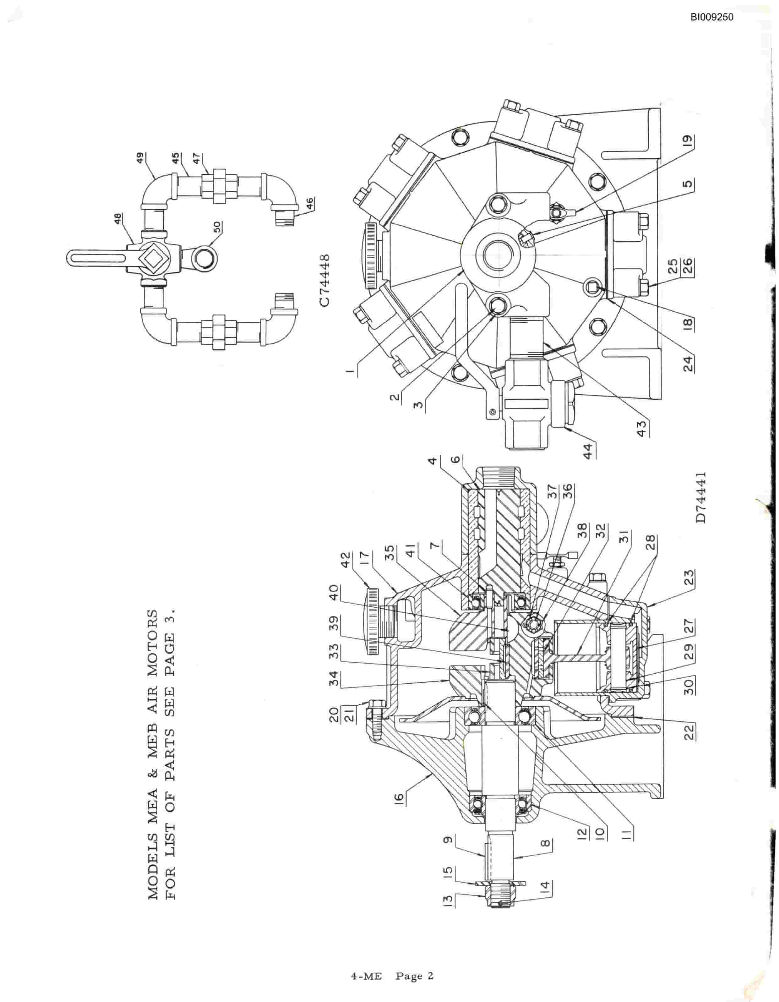 Bucyrus JB-432 Parts Catalog BI009250-4