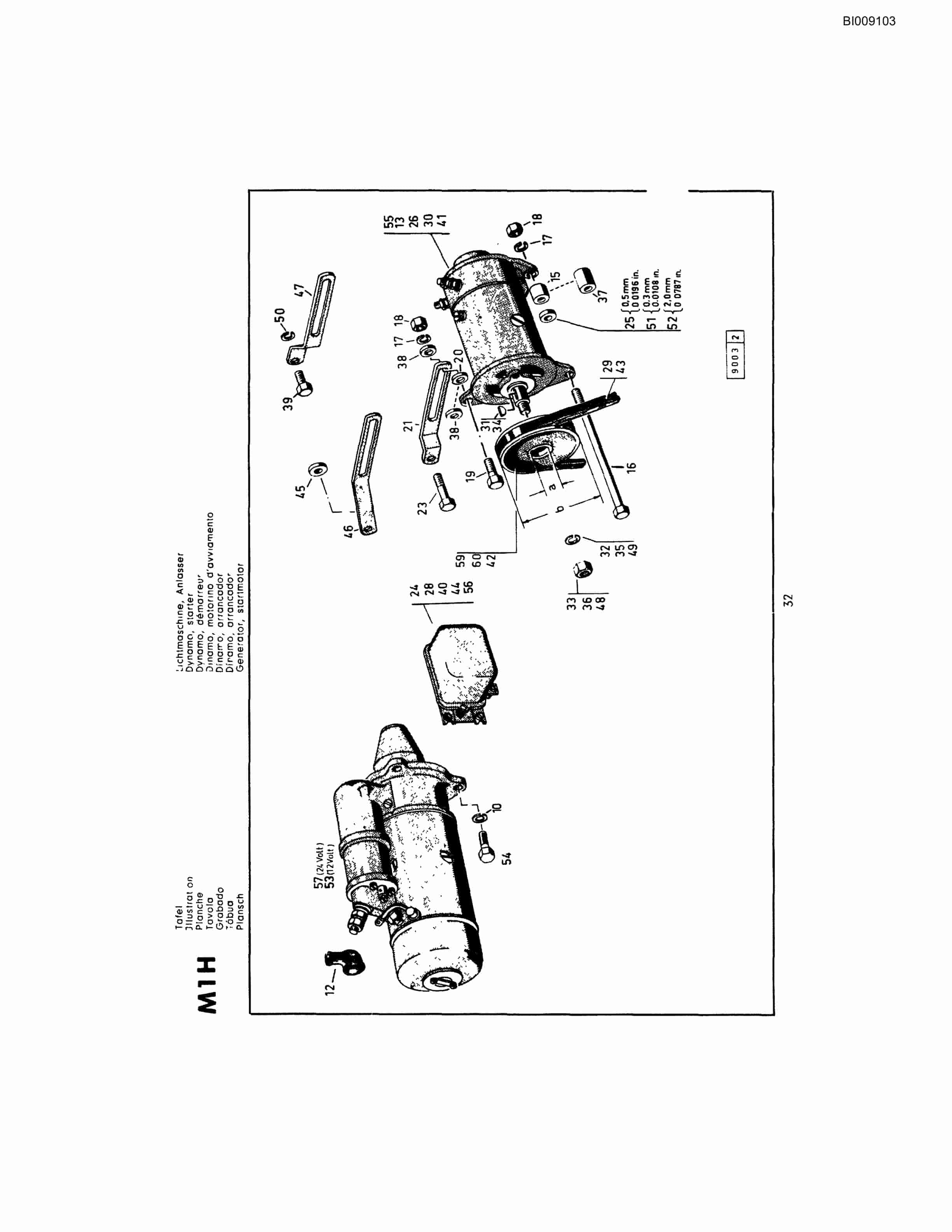 Bucyrus JB-460 Parts Catalog BI009103-2