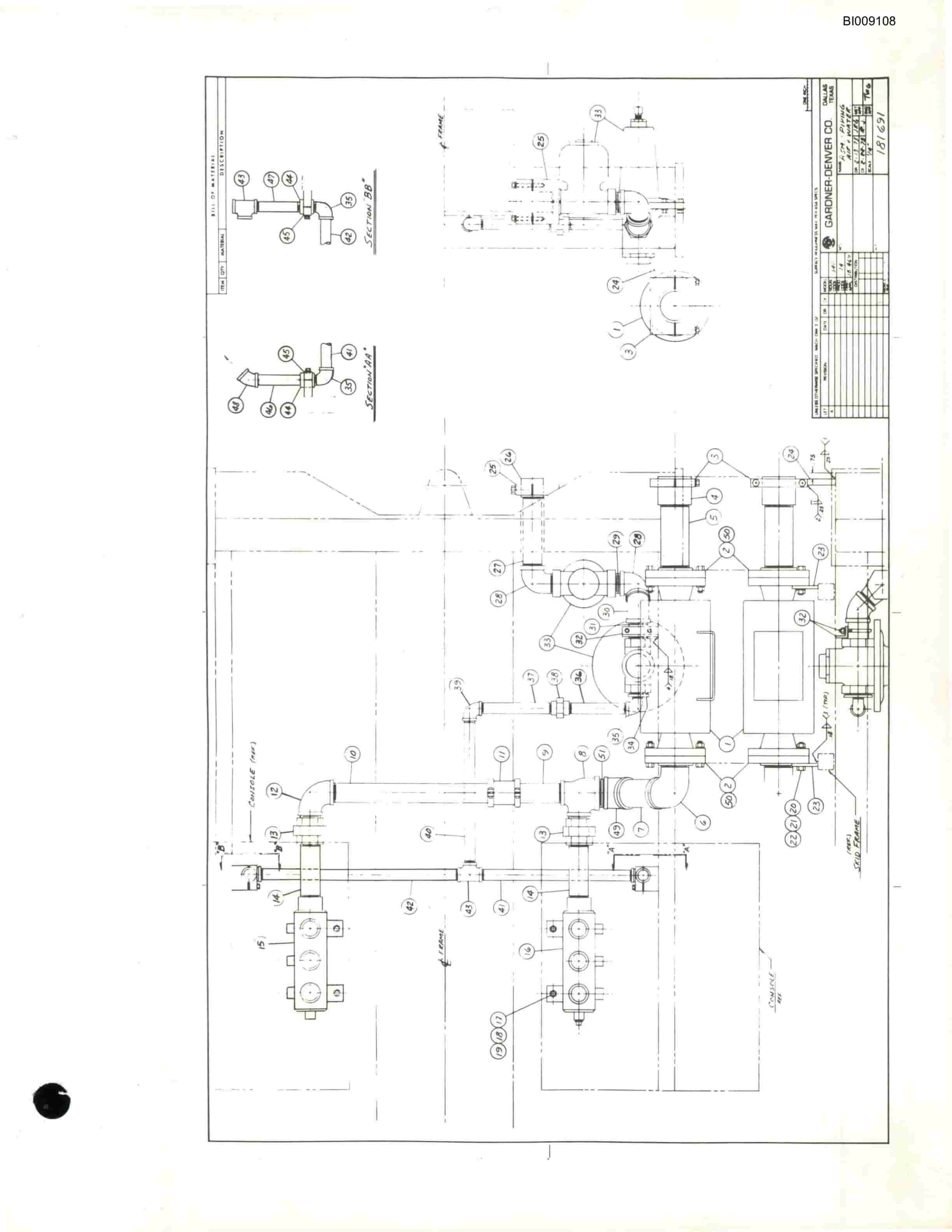 Bucyrus JB-469 Parts Catalog BI009108-3