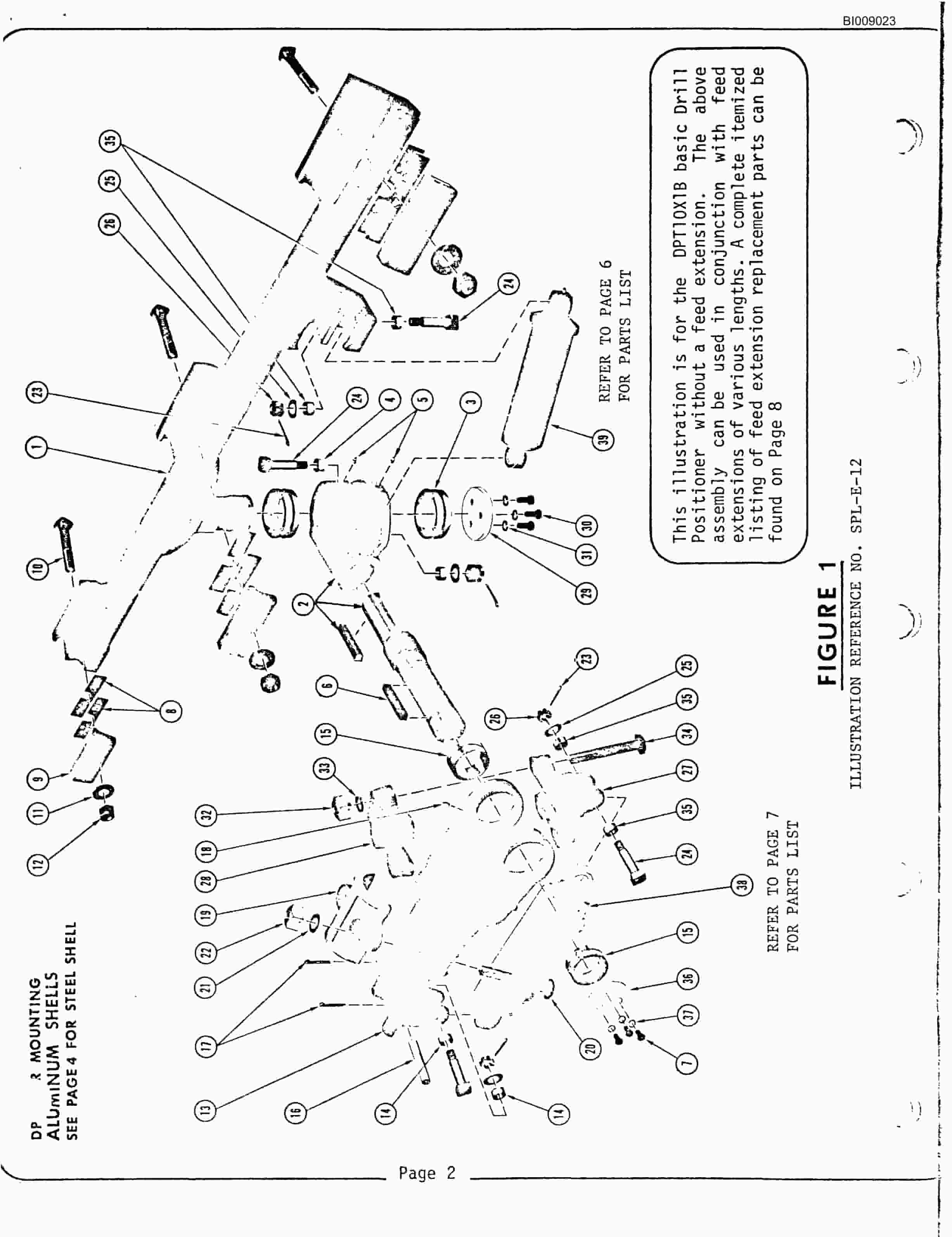 Bucyrus JB-485 Parts Catalog BI009023-4