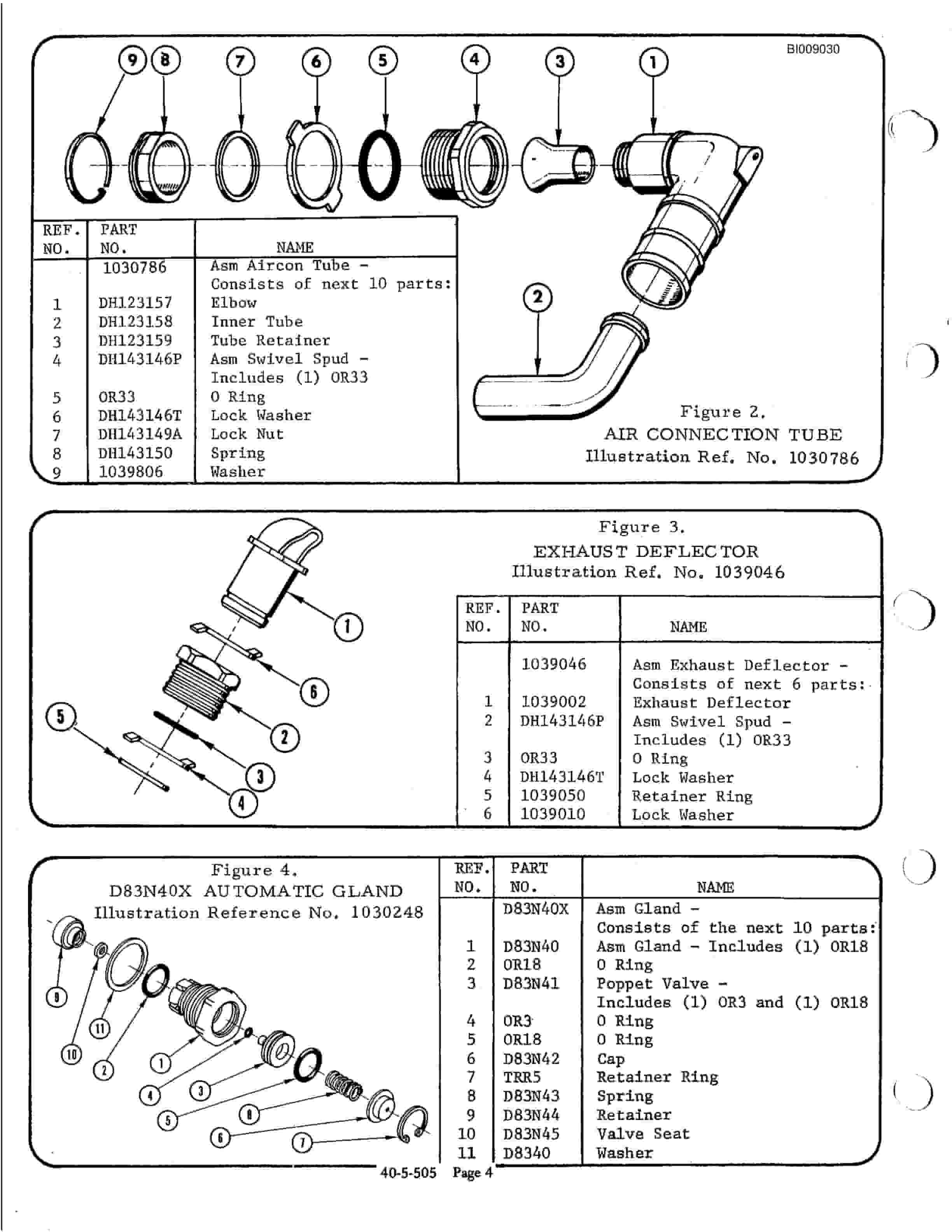 Bucyrus JB-493, JB-497 Parts Catalog BI009030-5