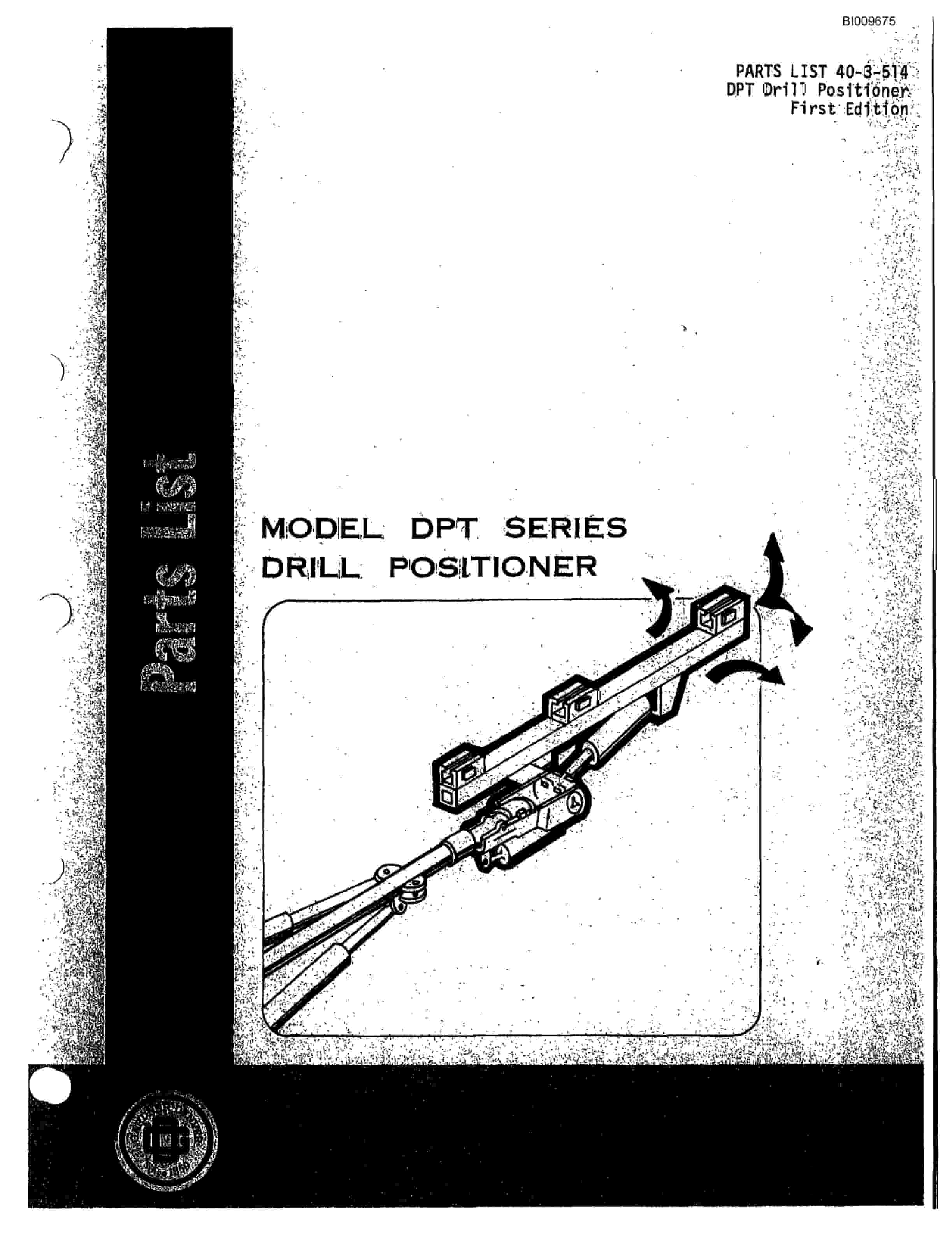 Bucyrus JB-517 Parts Catalog BI009675-2