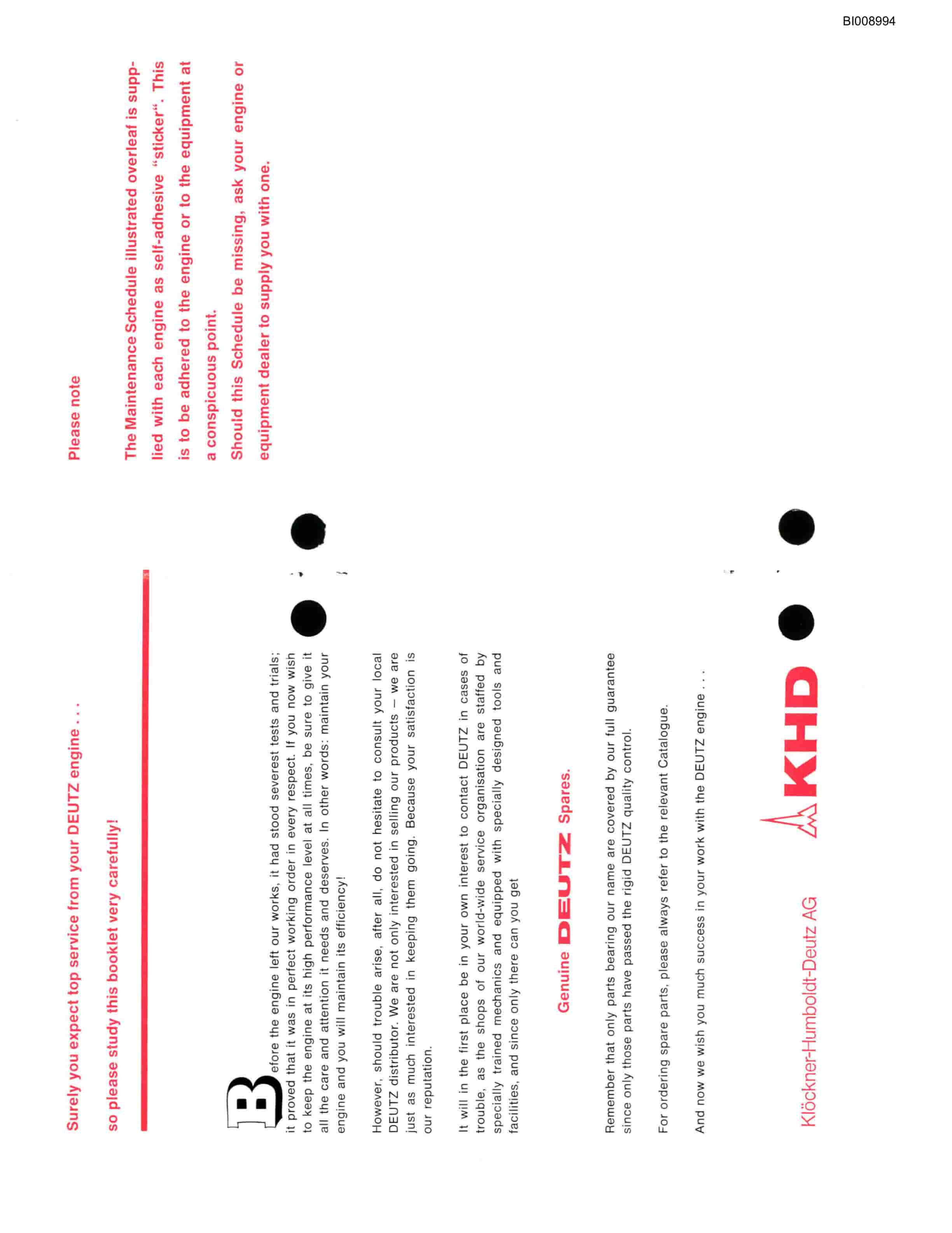 Bucyrus JB-546 Parts Catalog BI008994-3