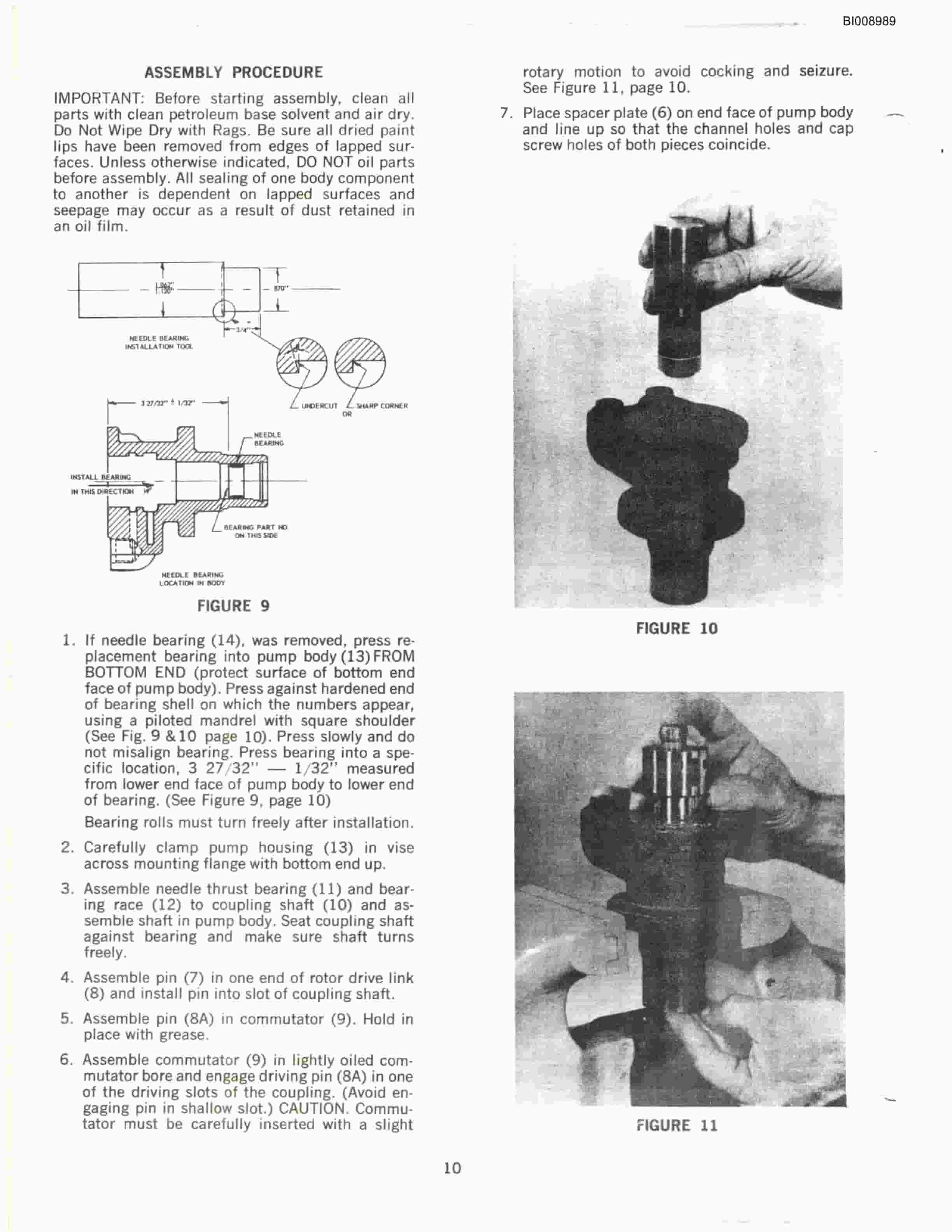 Bucyrus JB-550 Parts Catalog BI008989-4