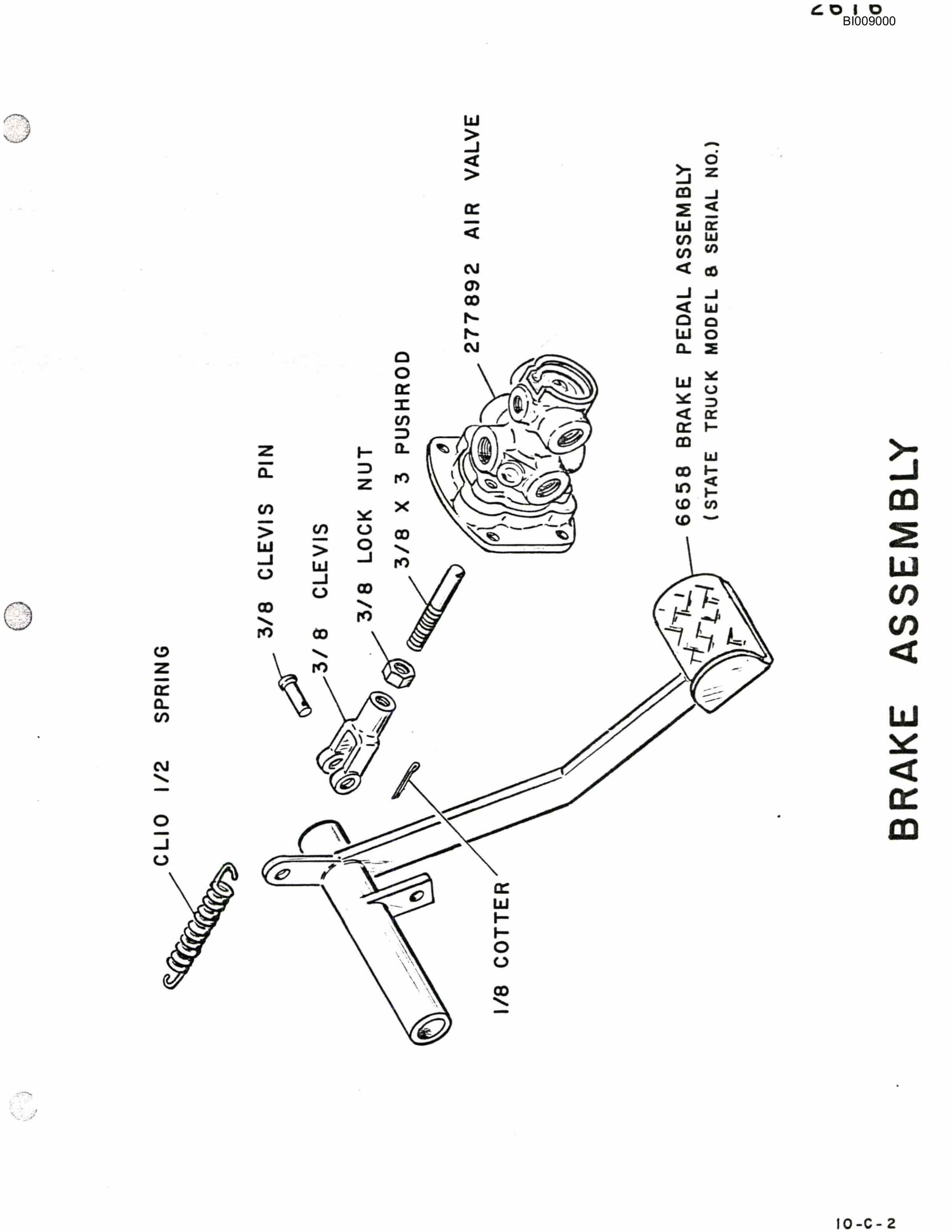 Bucyrus JB-566 Parts Catalog BI009000-3