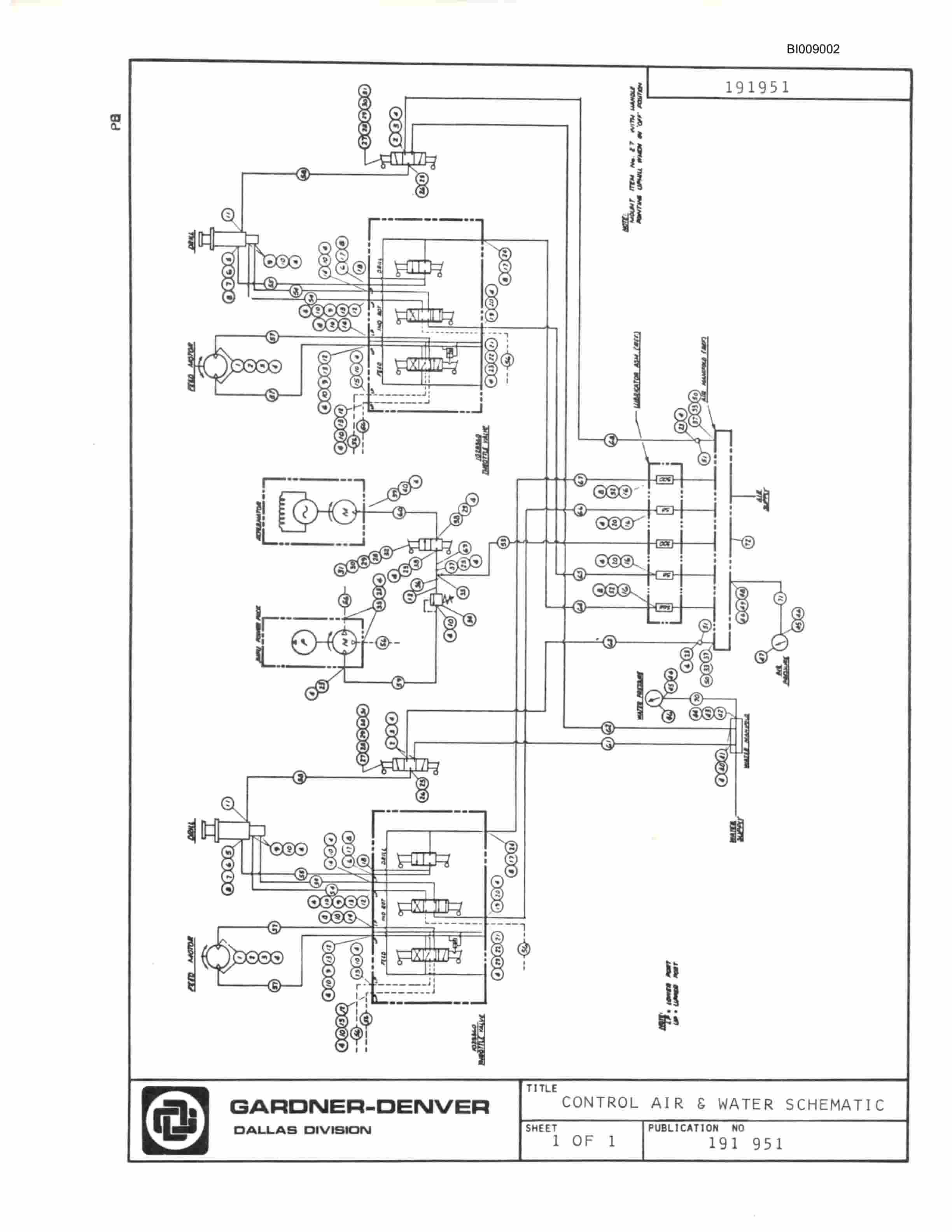 Bucyrus JB-568 Parts Catalog BI009002-4