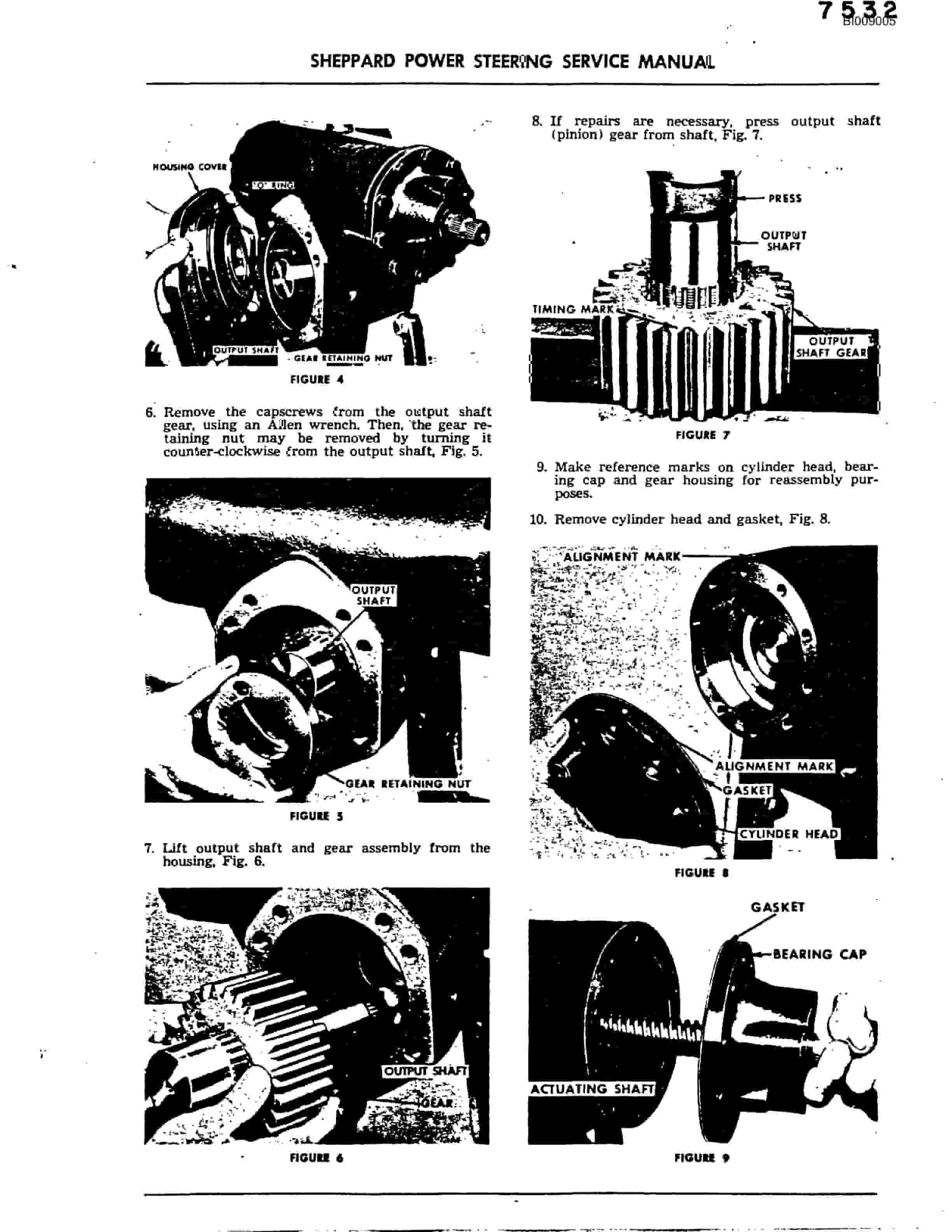 Bucyrus JB-570 Parts Catalog BI009005-3