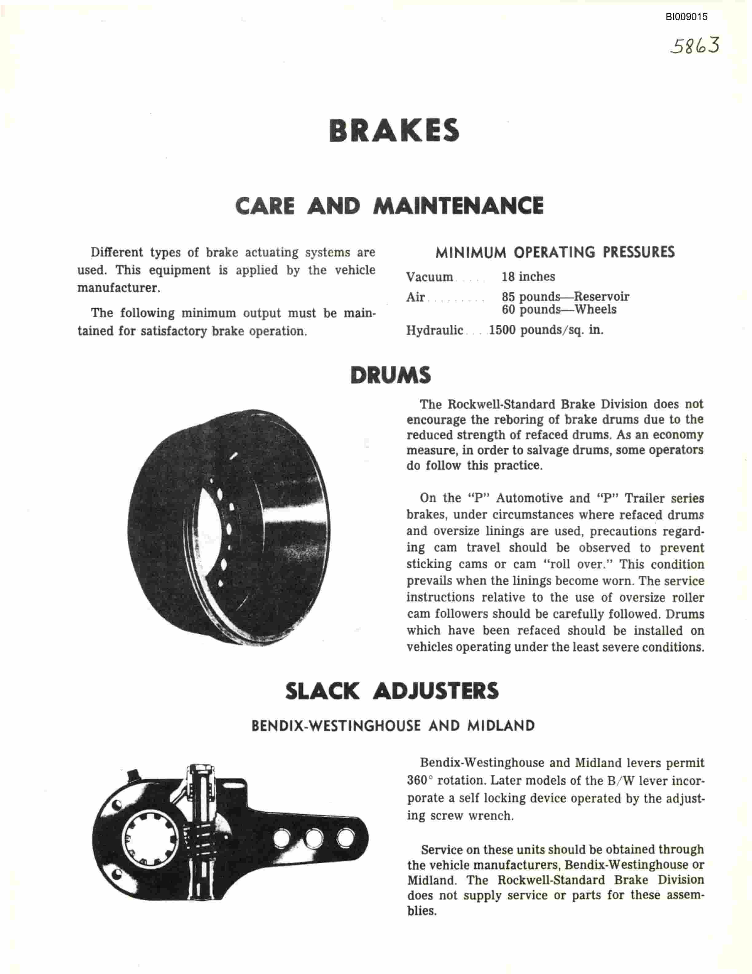 Bucyrus JB-584 Parts Catalog BI009015-2