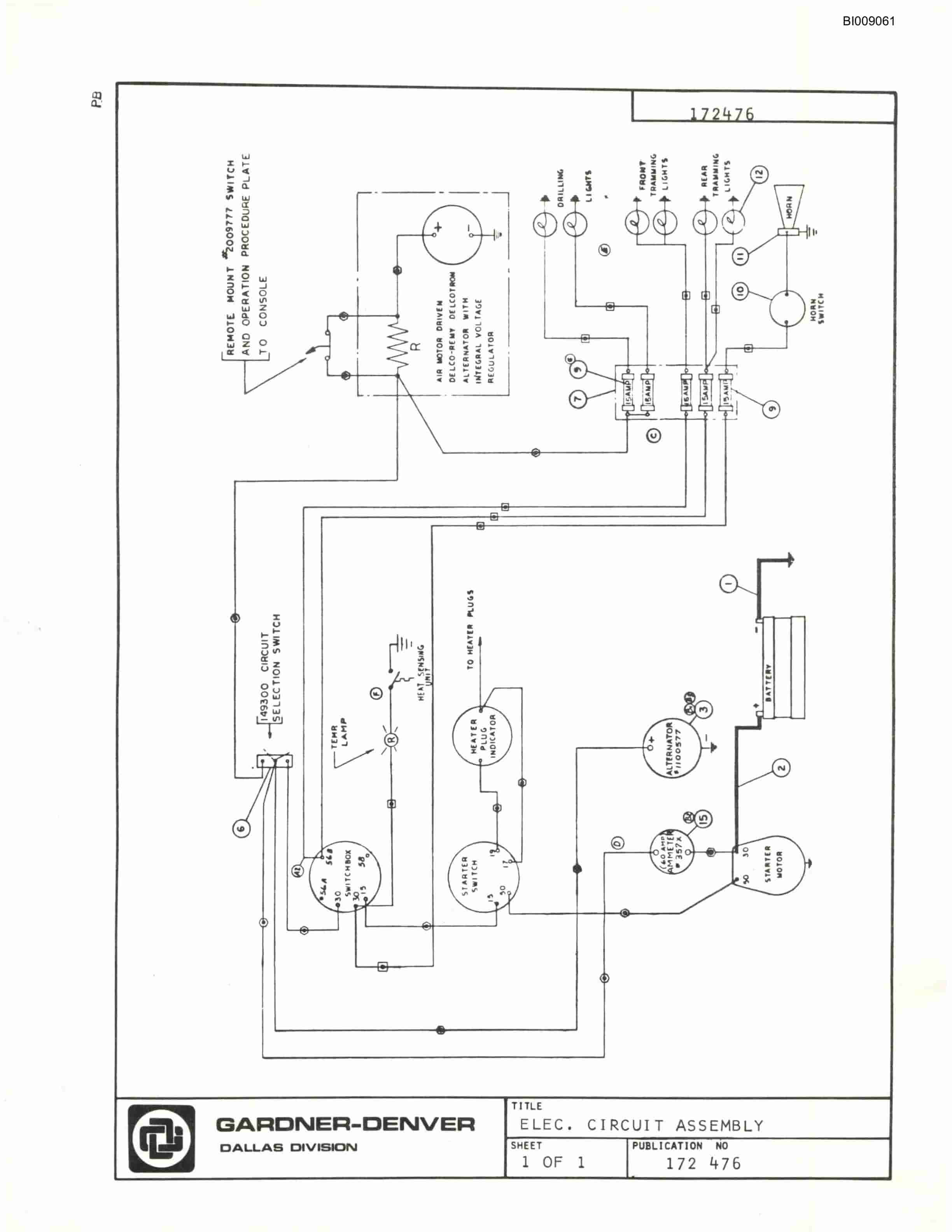 Bucyrus JB-640, JB-641 Parts Catalog BI009061-3