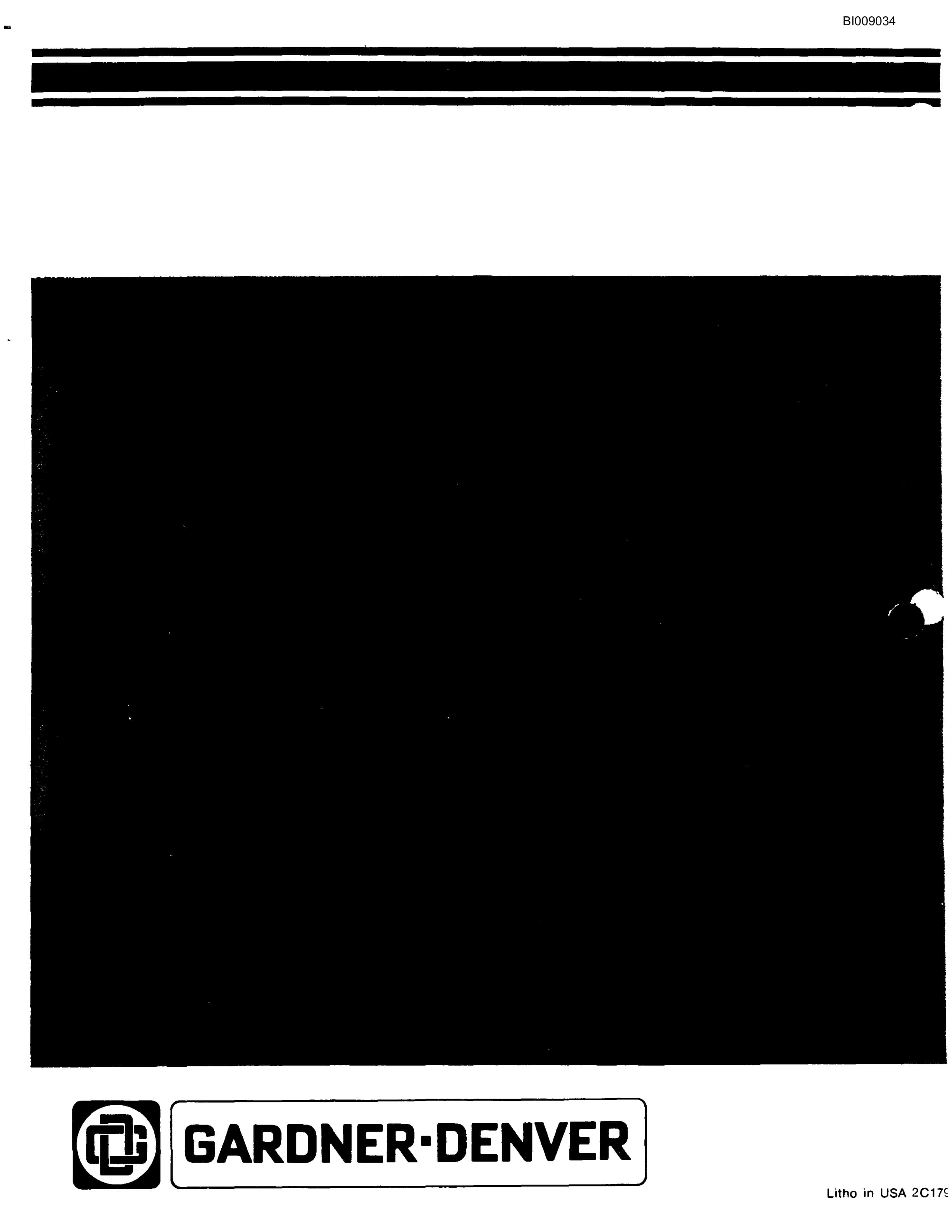 Bucyrus JB-650 Parts Catalog BI009034-5