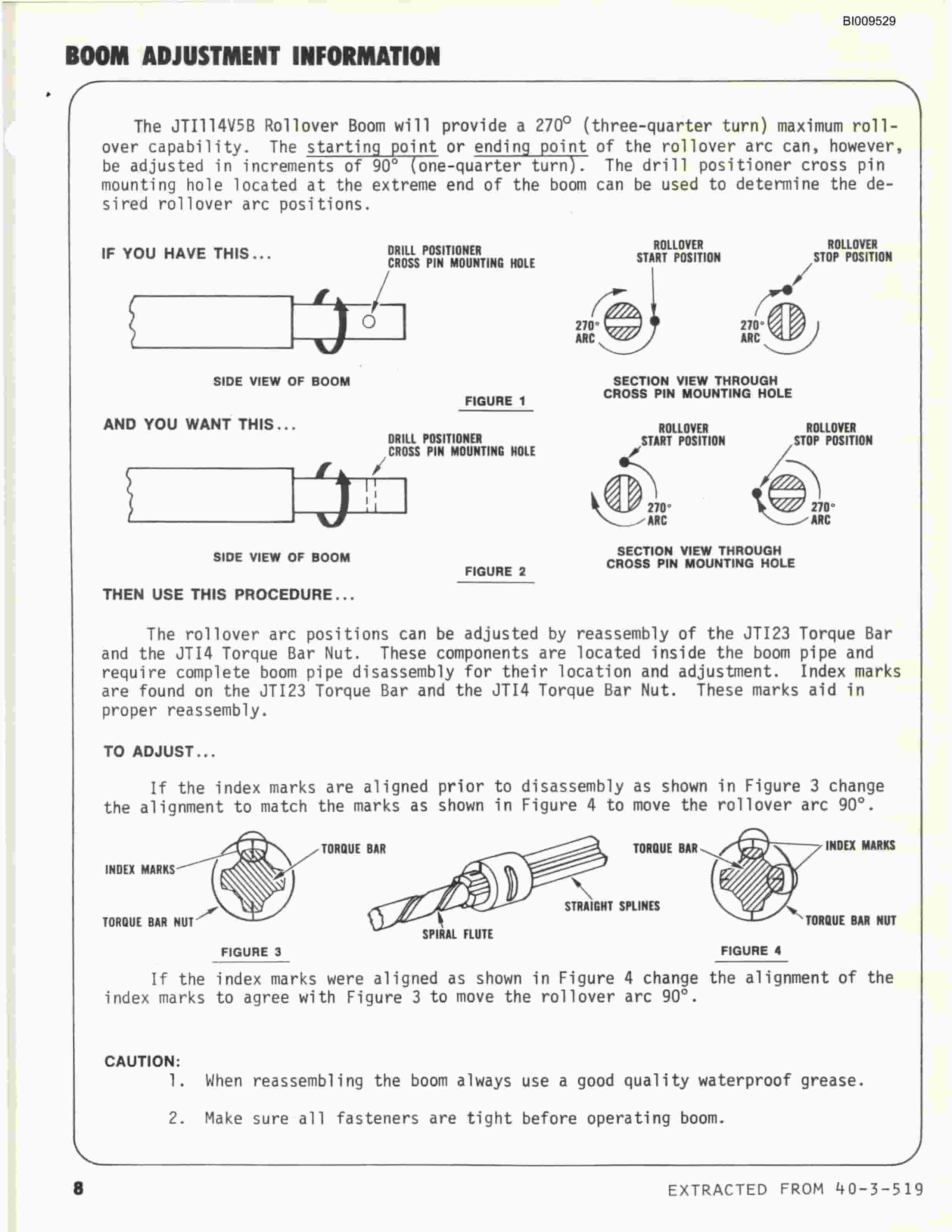 Bucyrus JB-651 Parts Catalog BI009529-5