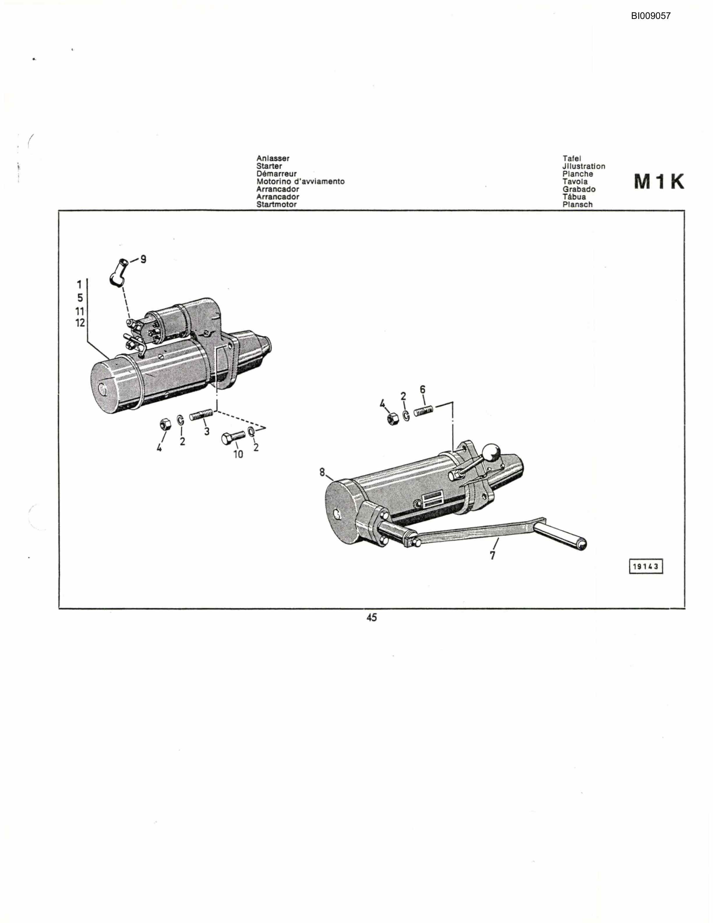 Bucyrus JB-654 Parts Catalog BI009057-5