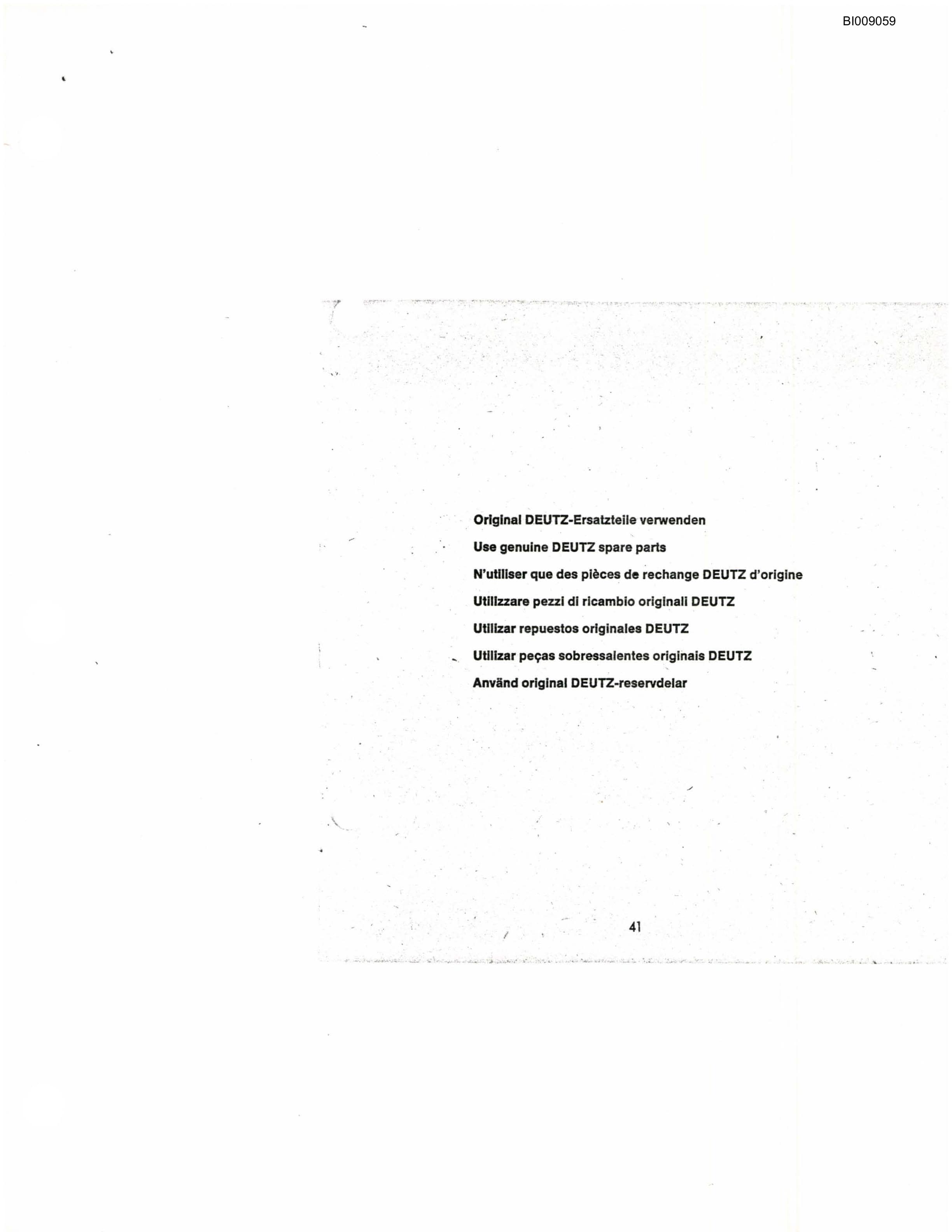 Bucyrus JB-654 Parts Catalog BI009059-2