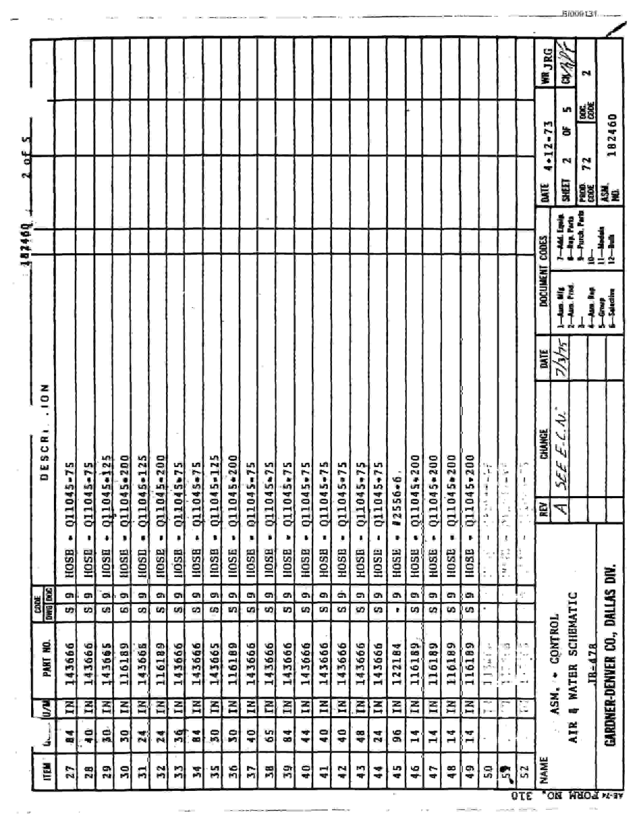 Bucyrus JB-682, JB-683 Parts Catalog BI009131-3