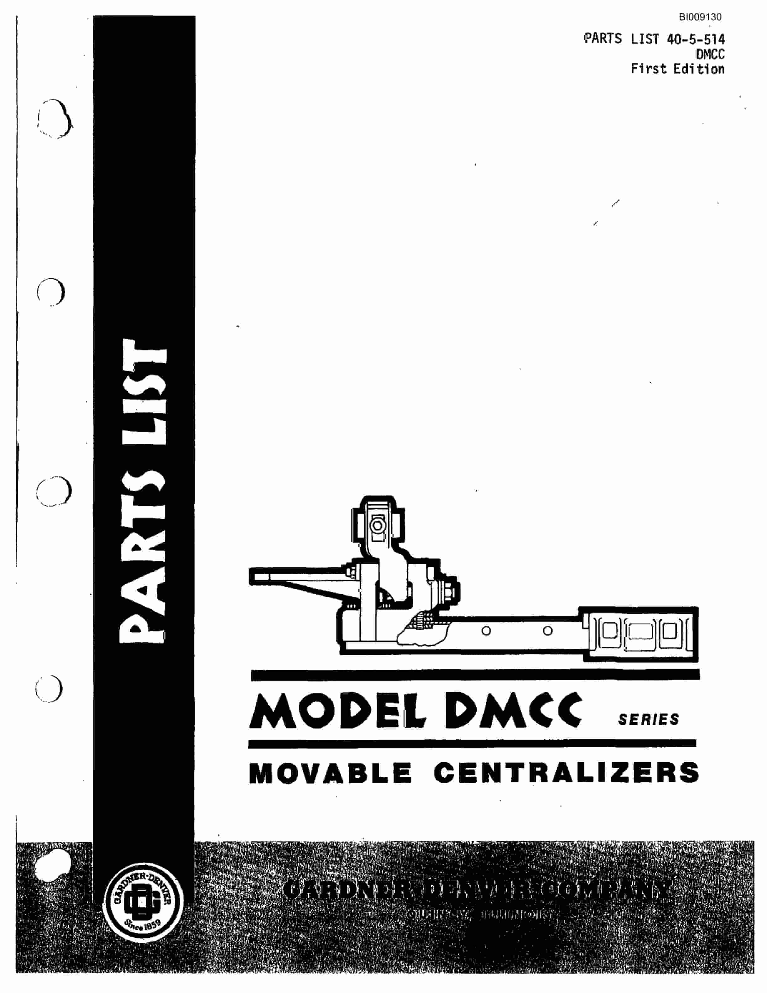 Bucyrus JB-684 Parts Catalog BI009130-5
