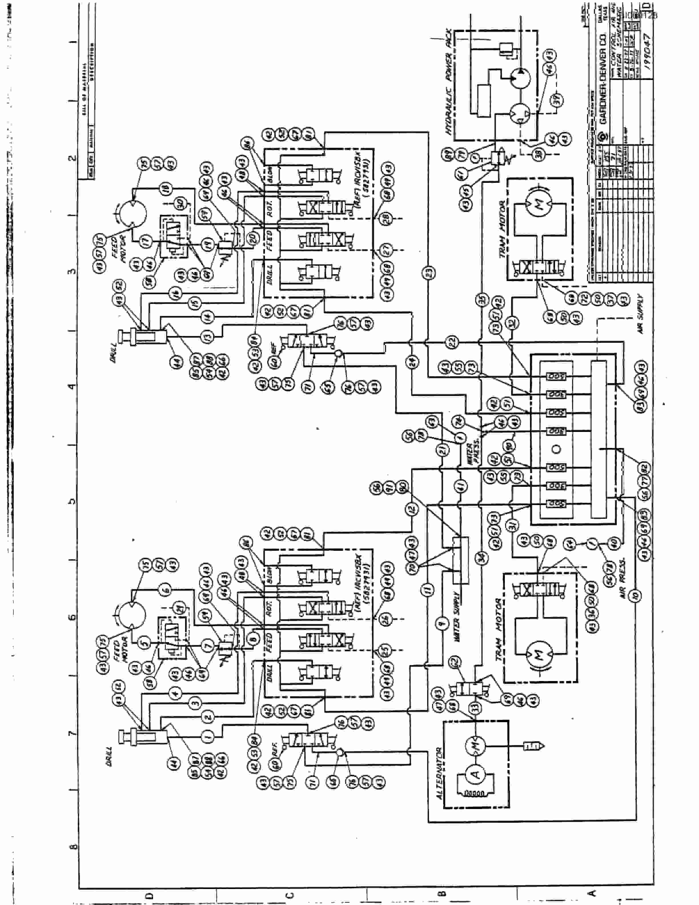 Bucyrus JB-691 Parts Catalog BI009128-4