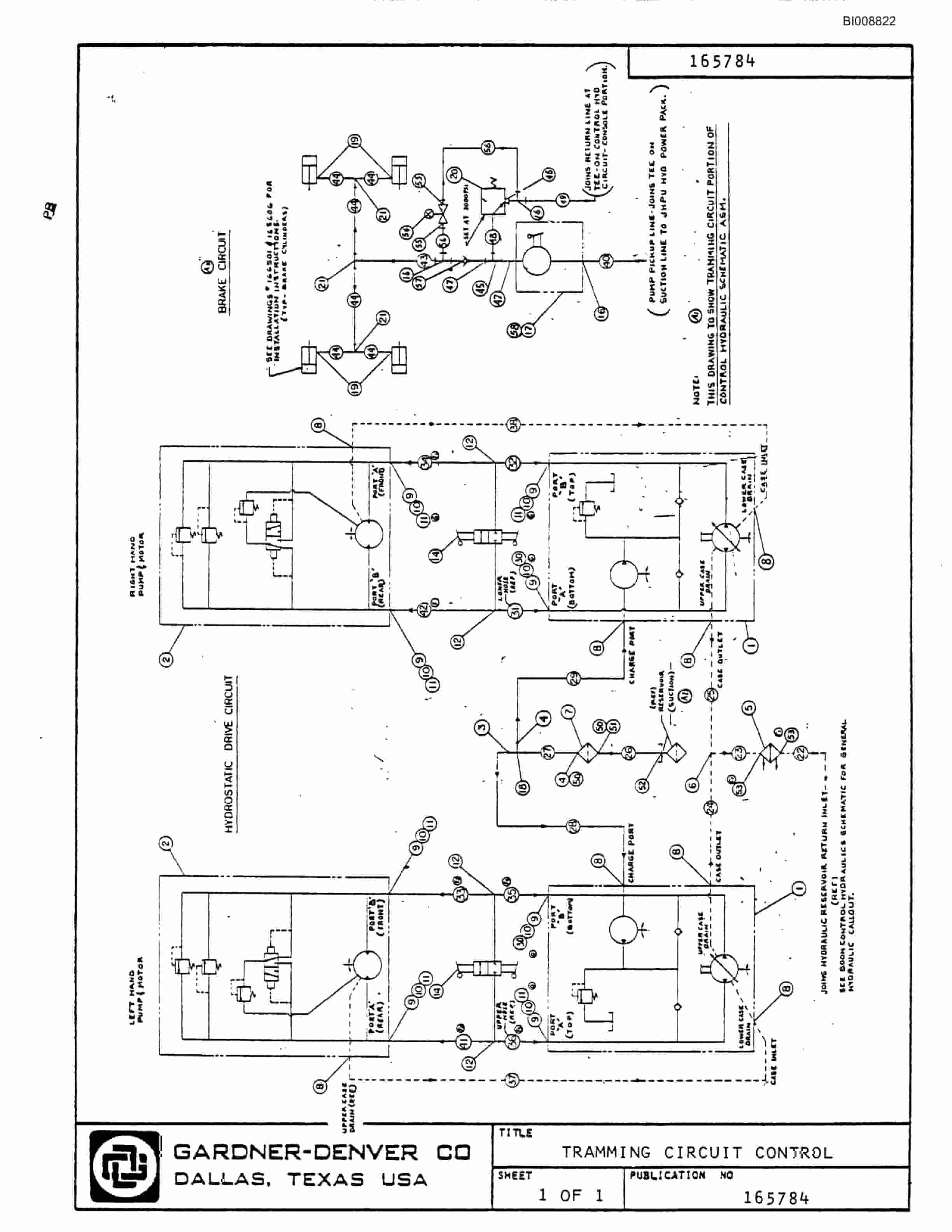 Bucyrus JB-719, JB-720, JB-721 Parts Catalog BI008822-3