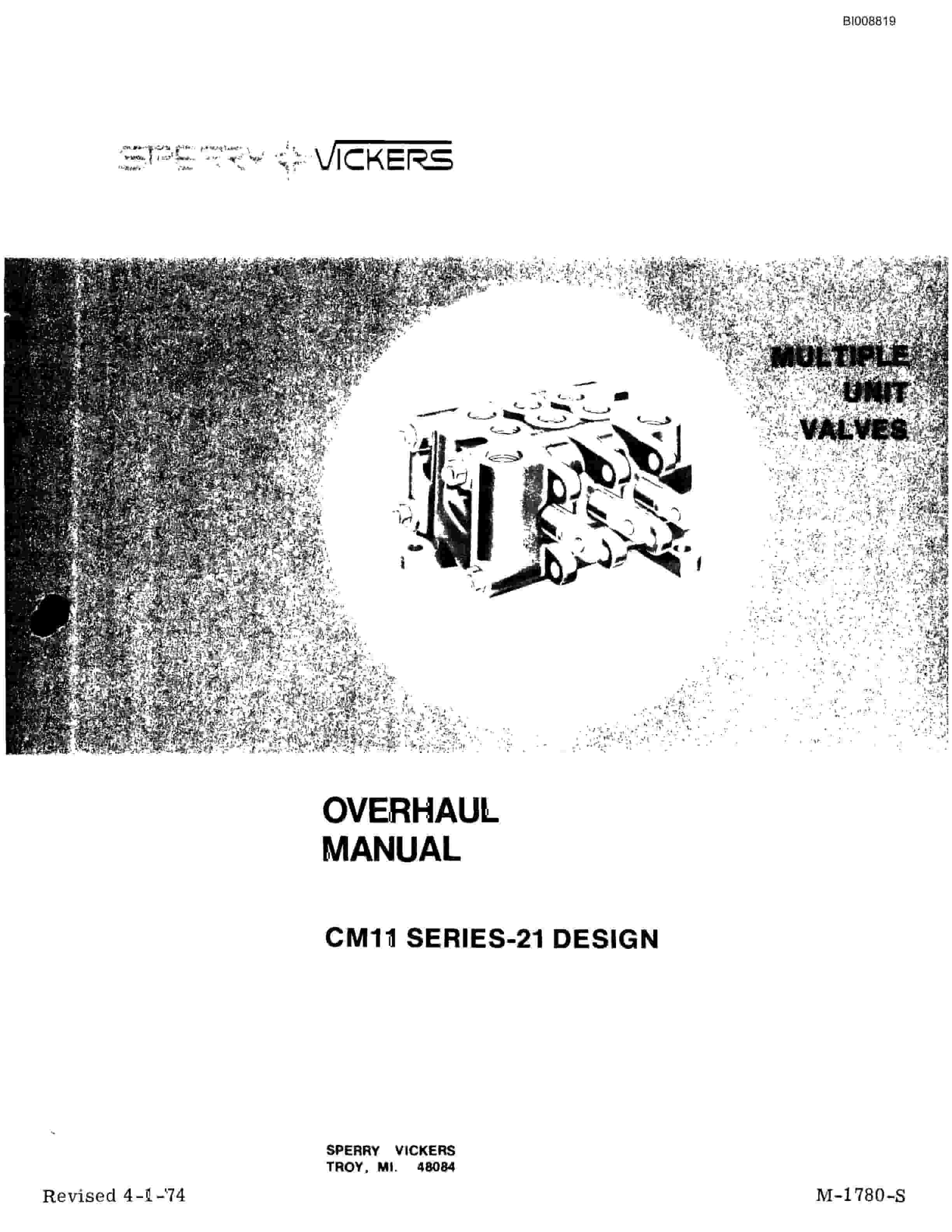 Bucyrus JB-726 Parts Catalog BI008819-5