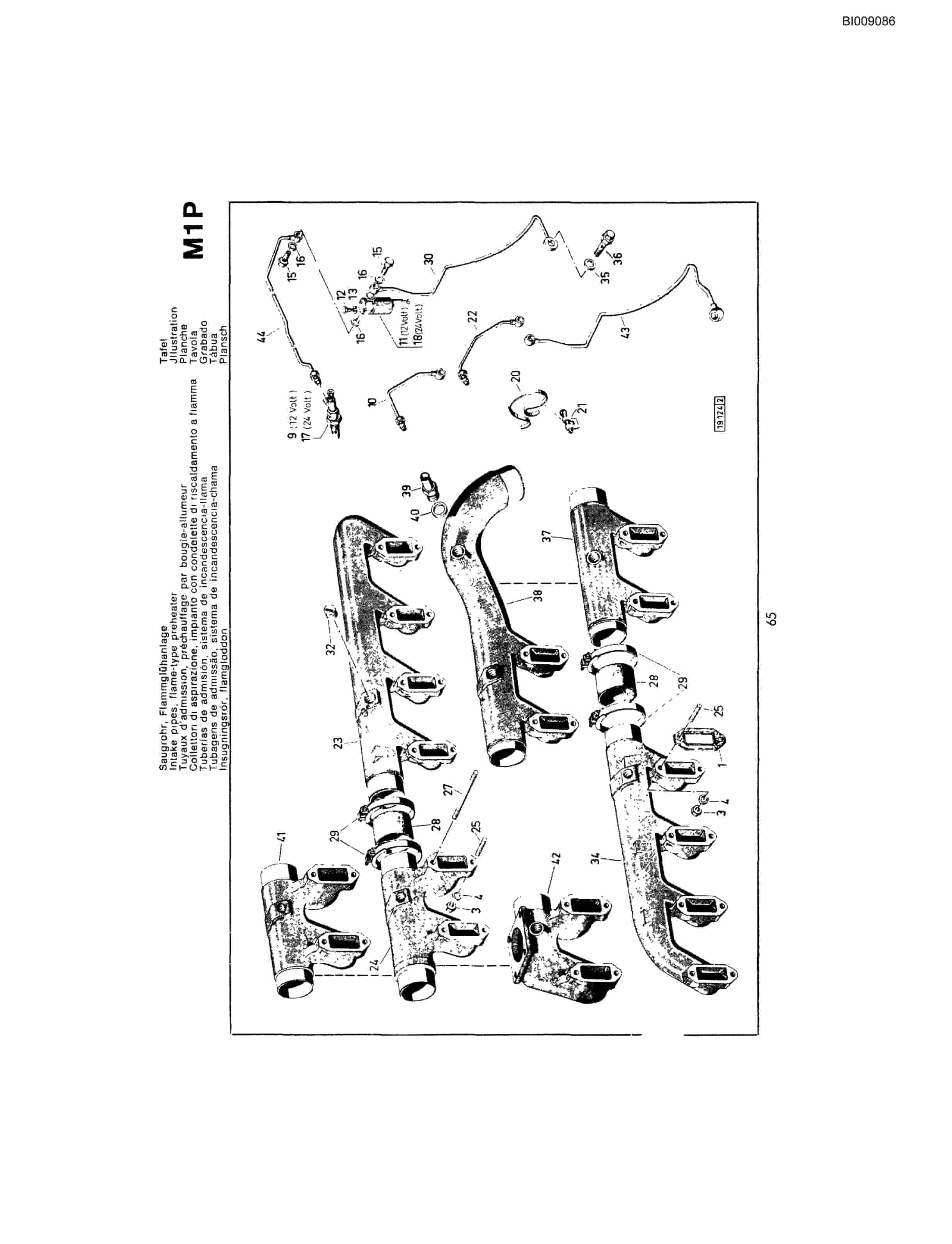 Bucyrus JB-739 Parts Catalog BI009086-2
