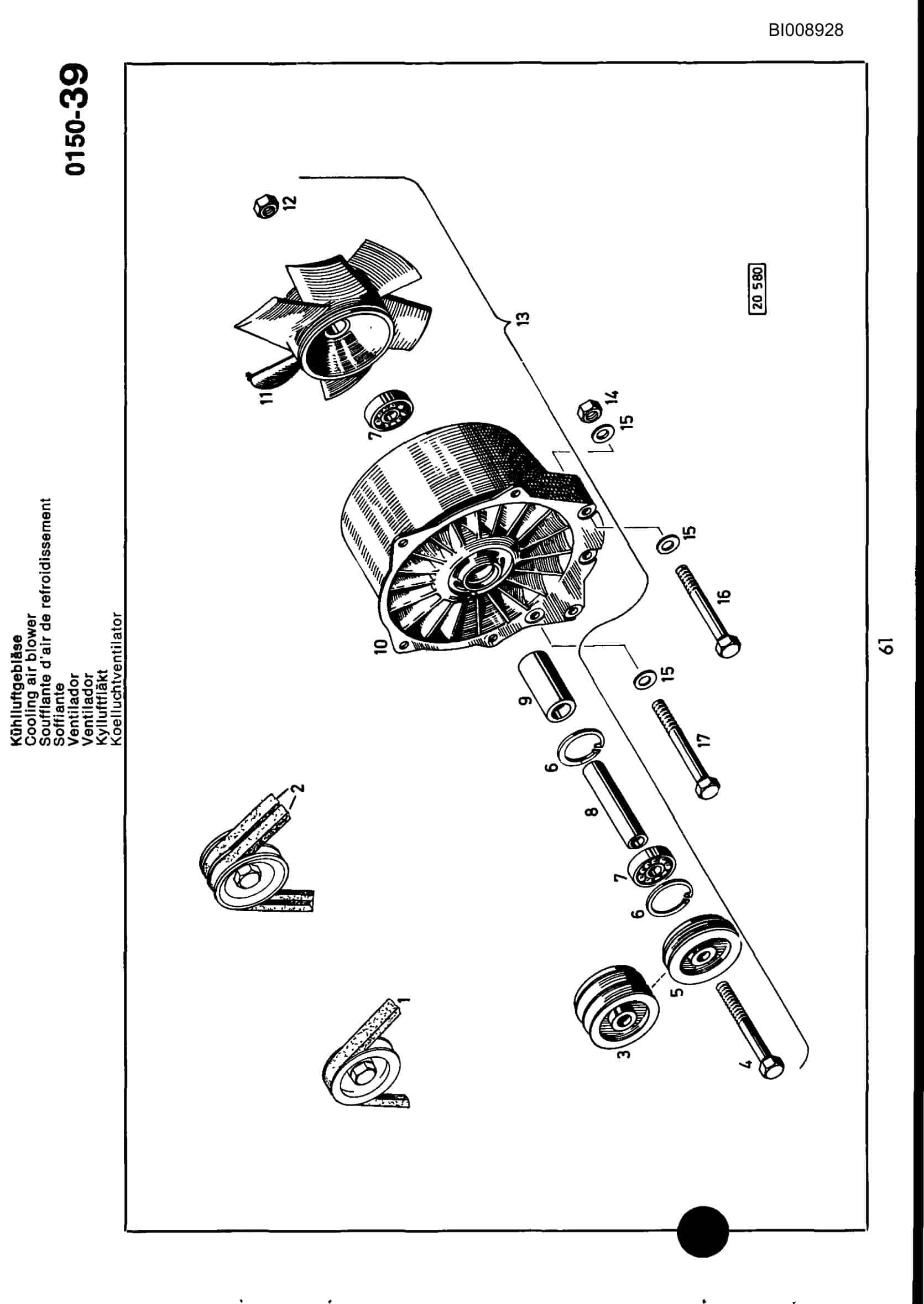 Bucyrus JB-740 Parts Catalog BI008928-4