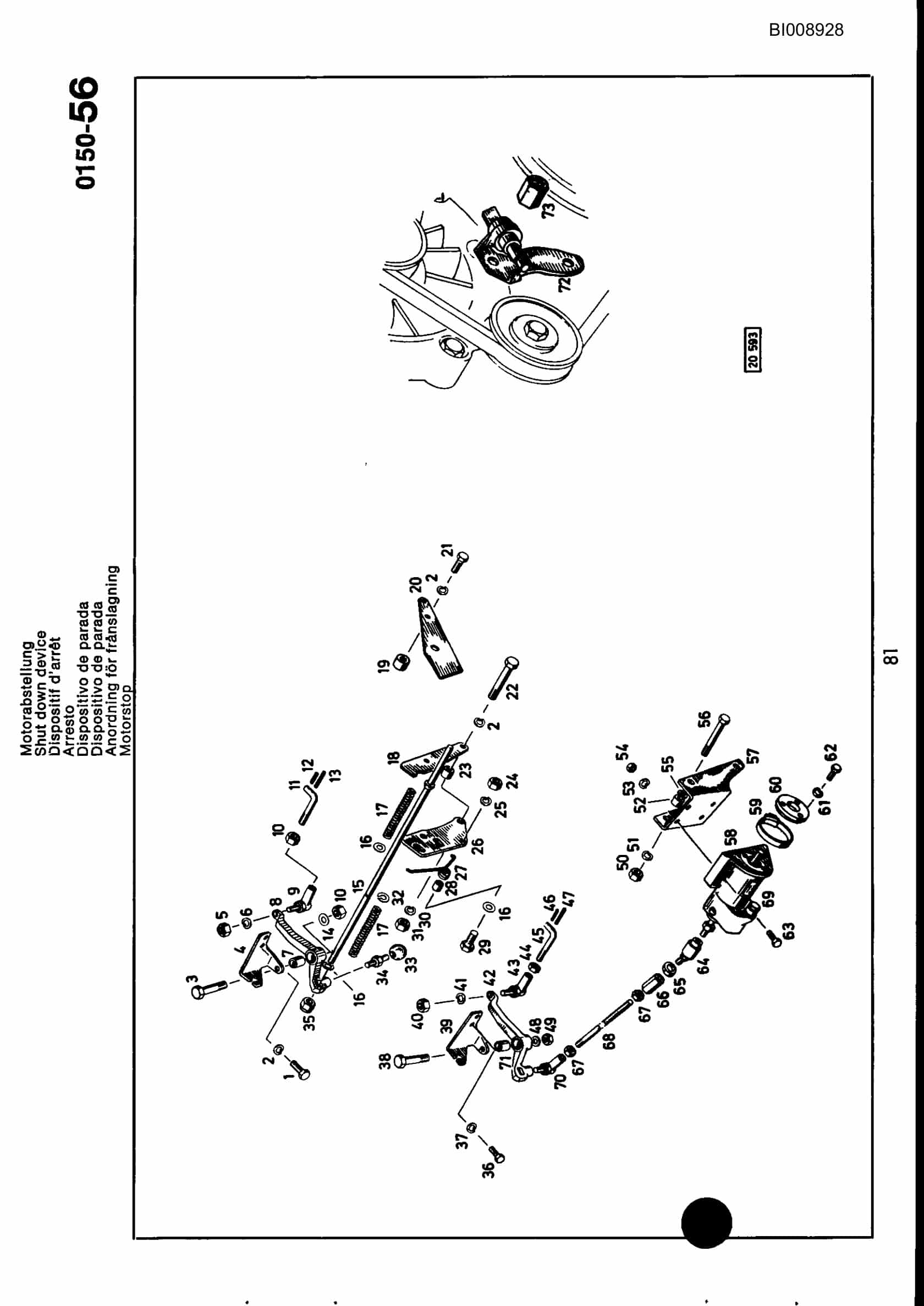 Bucyrus JB-740 Parts Catalog BI008928-5