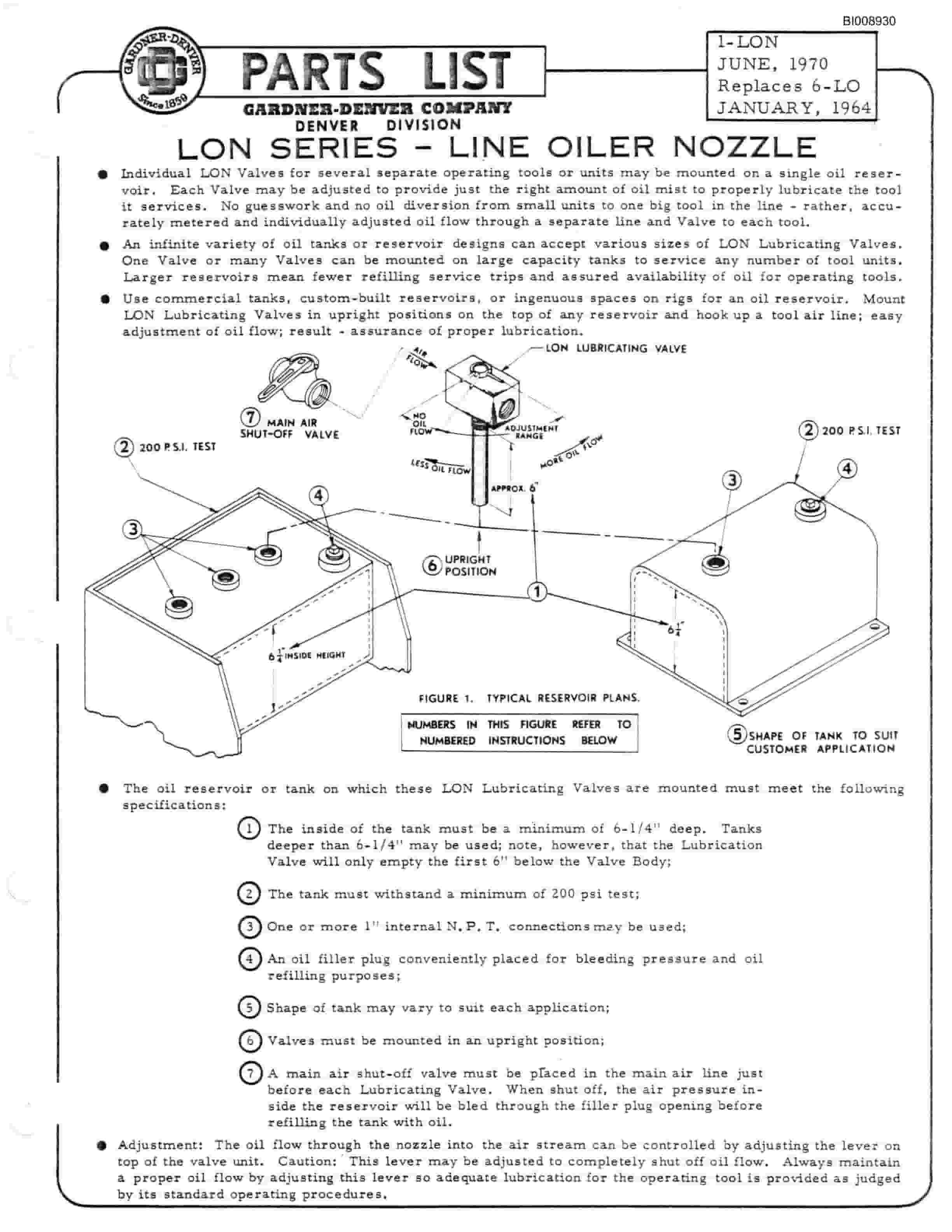 Bucyrus JB-743 Parts Catalog BI008930-5