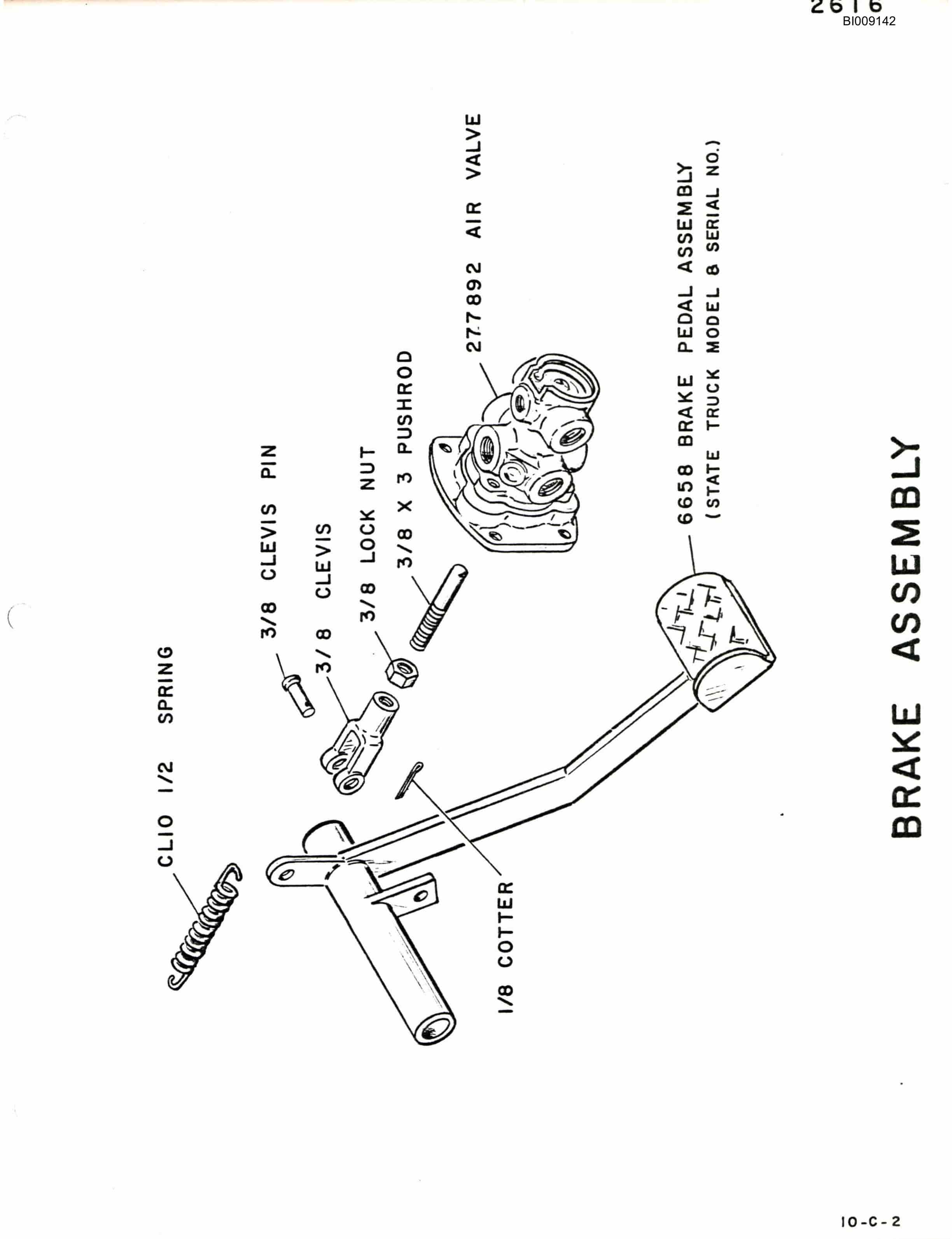 Bucyrus JB-752 Parts Catalog BI009142-3