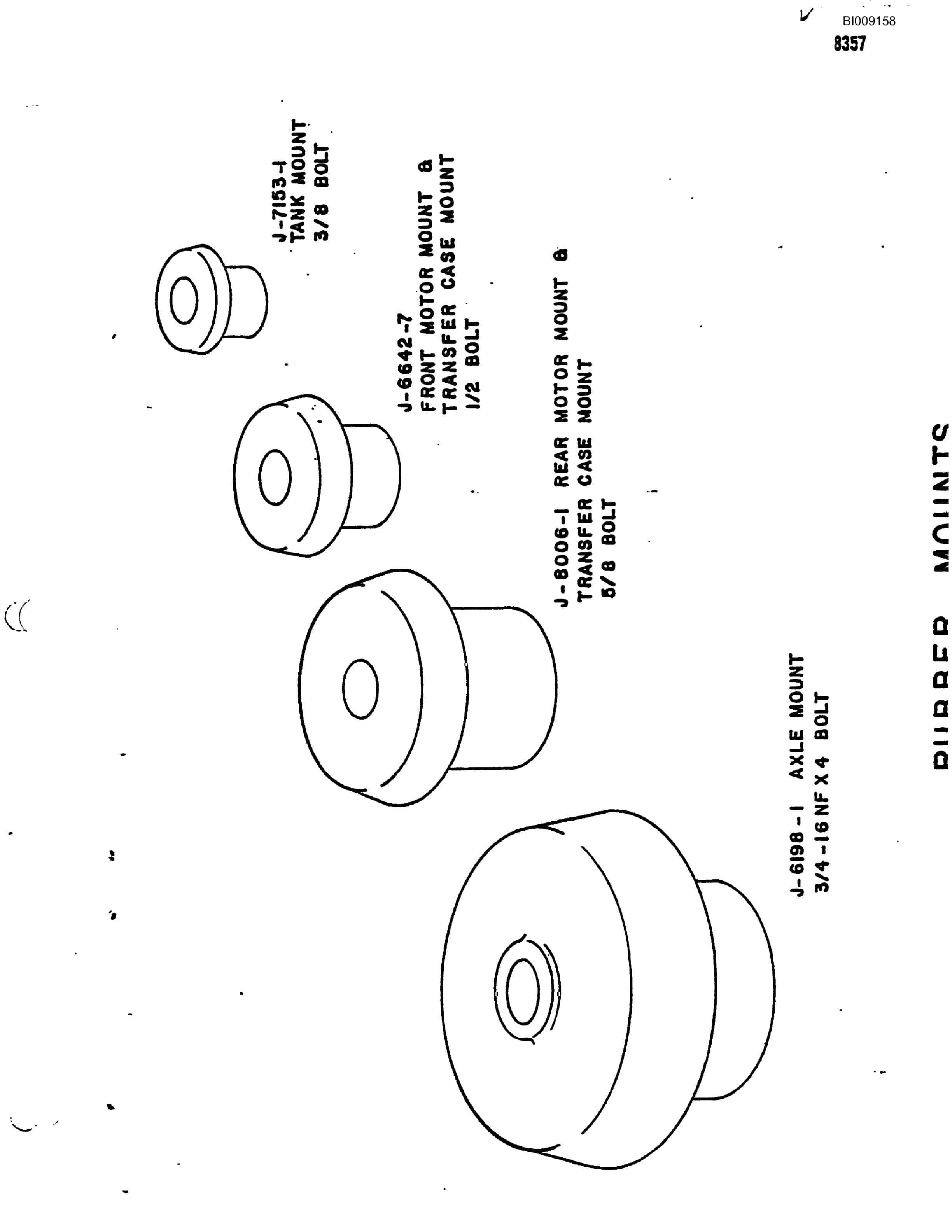 Bucyrus JB-760 Parts Catalog BI009158-4