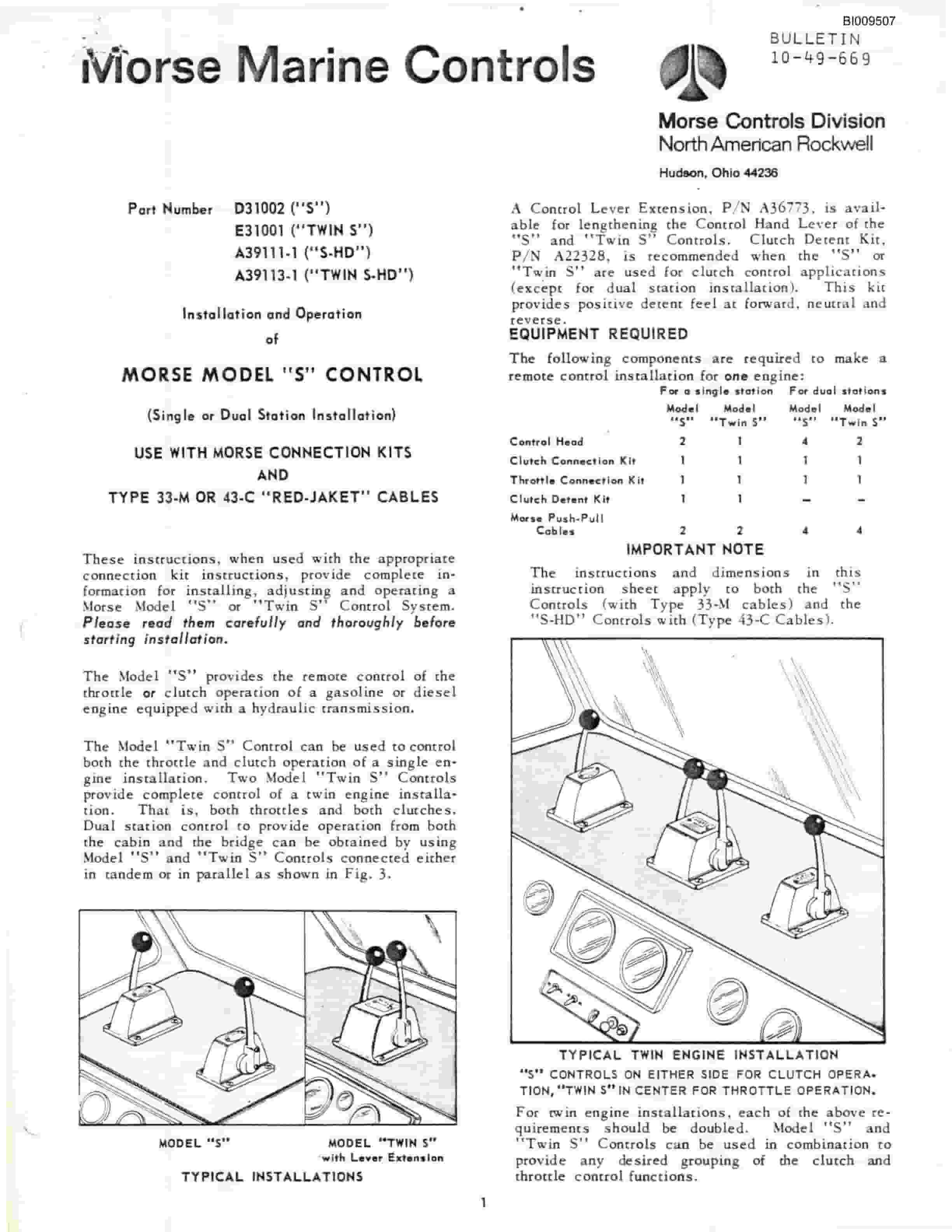 Bucyrus JB-761, JB-762 Parts Catalog BI009507-4