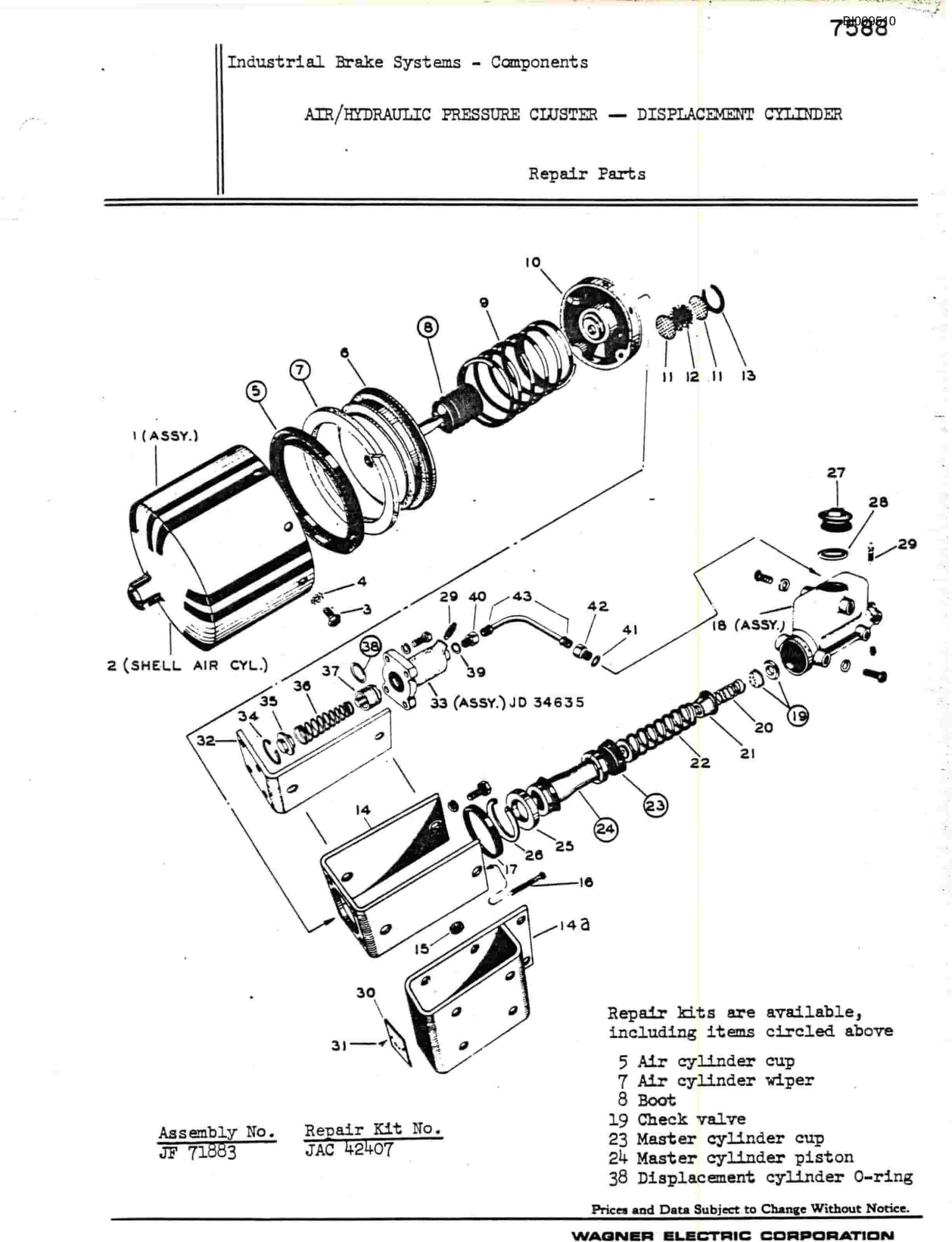 Bucyrus JB-765, JB-766 Parts Catalog BI009510-4