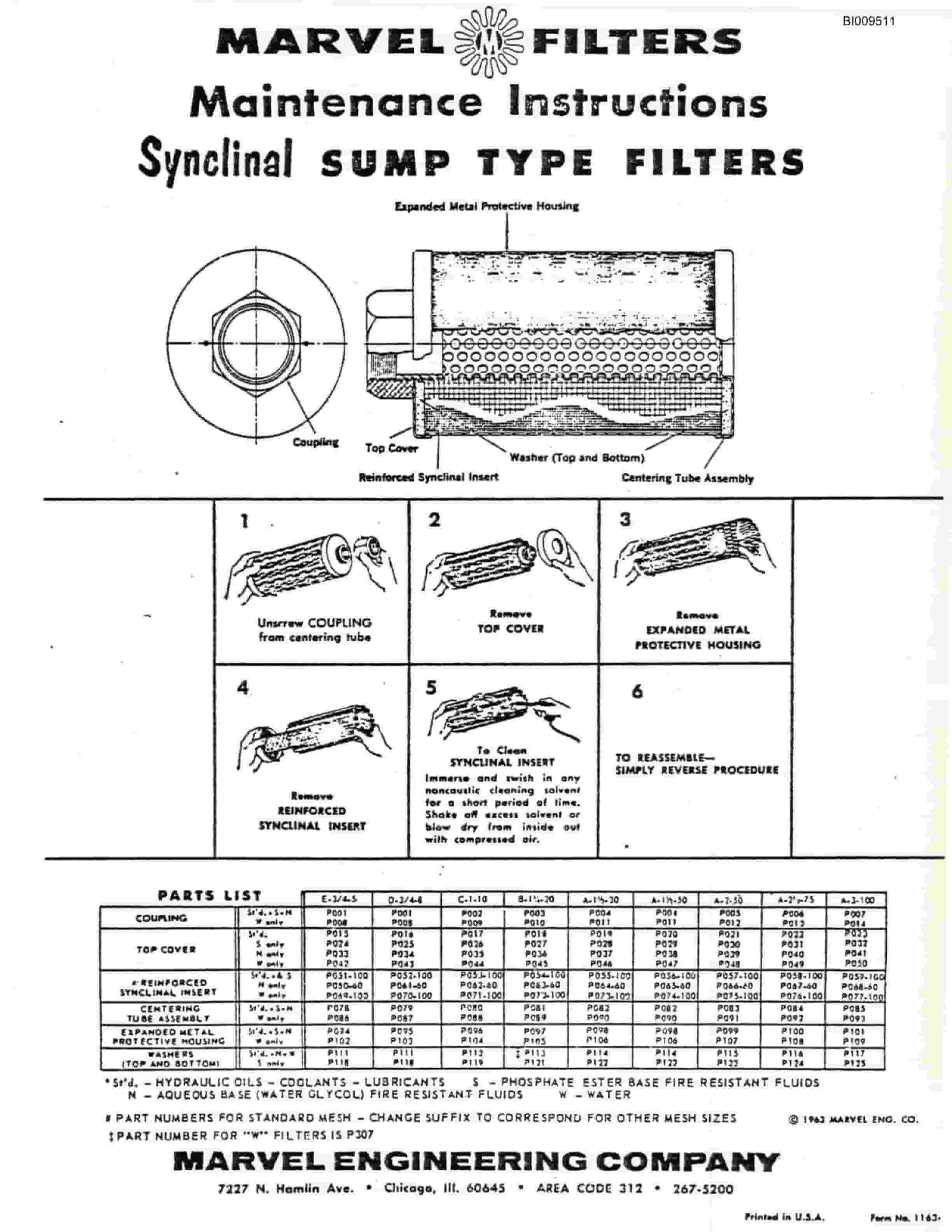 Bucyrus JB-765, JB-766 Parts Catalog BI009511-5